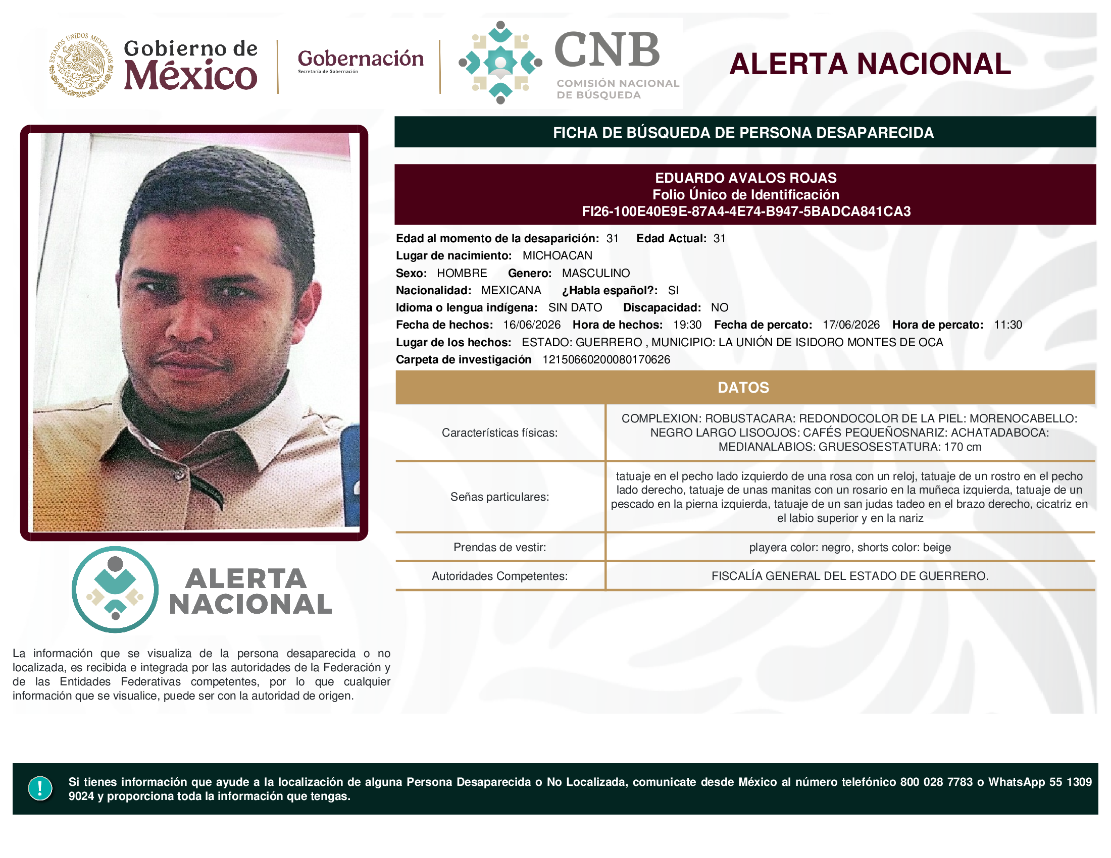 EDUARDO AVALOS ROJAS