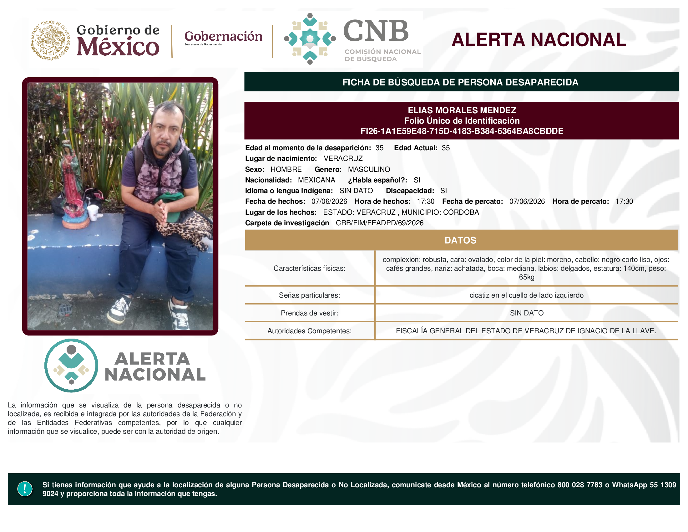 ELIAS MORALES MENDEZ