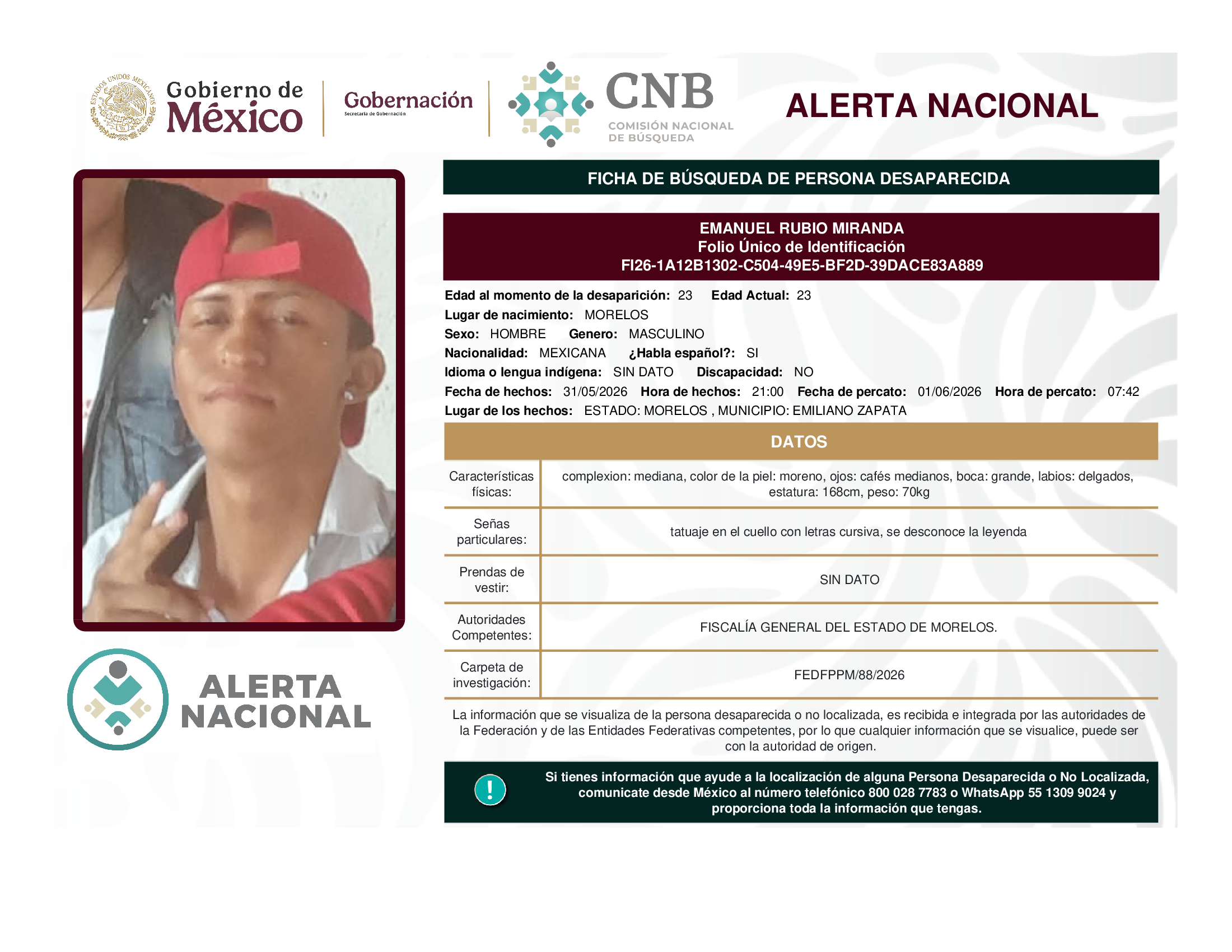 EMANUEL RUBIO MIRANDA