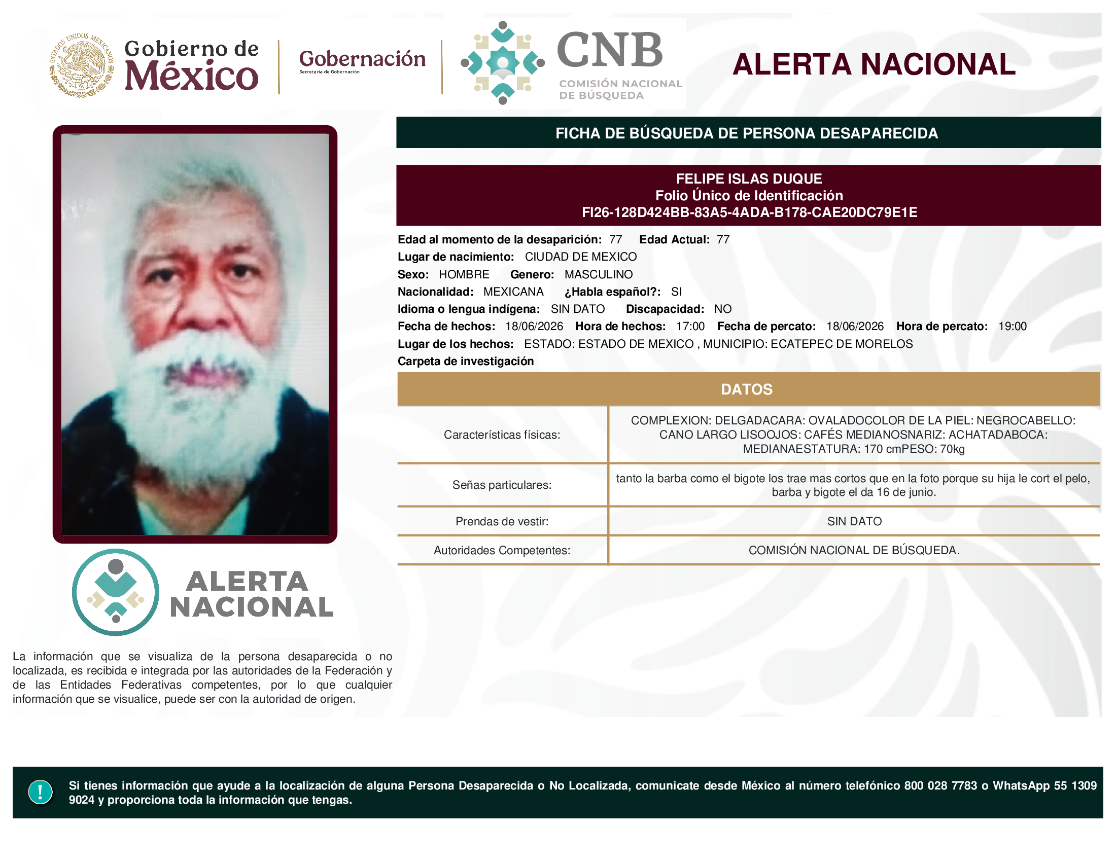 FELIPE ISLAS DUQUE