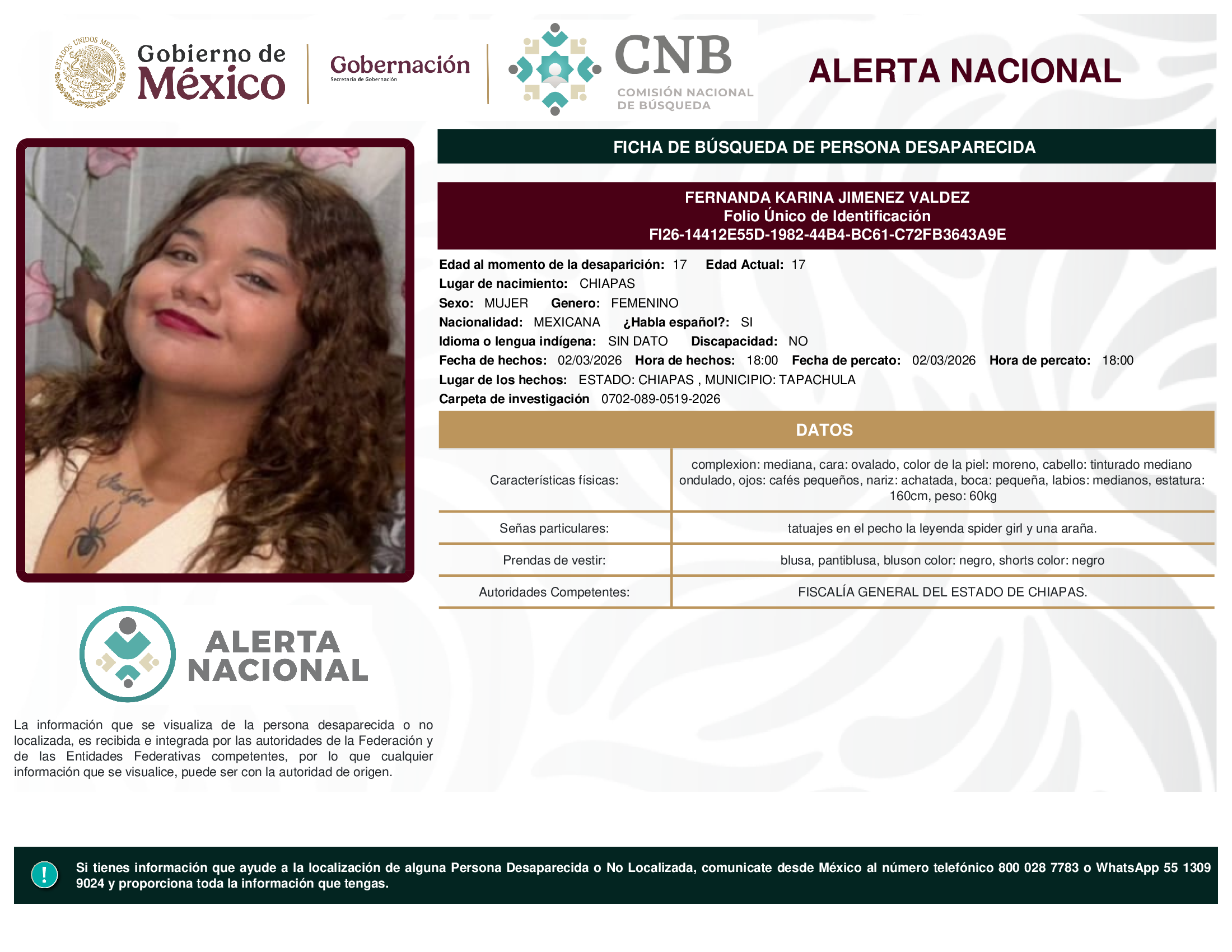 FERNANDA KARINA JIMENEZ VALDEZ