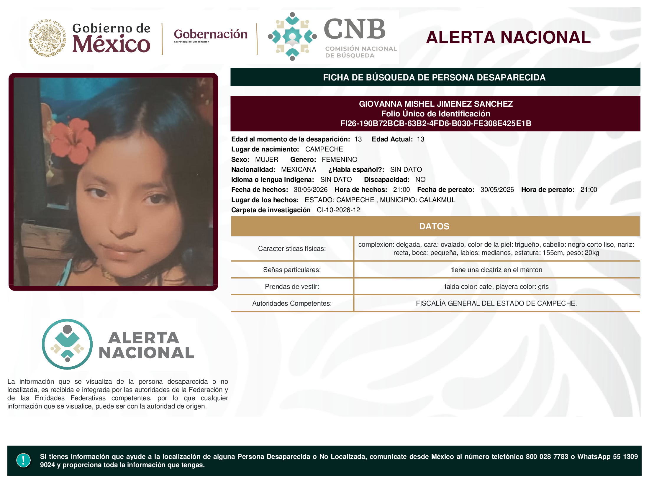GIOVANNA MISHEL JIMENEZ SANCHEZ