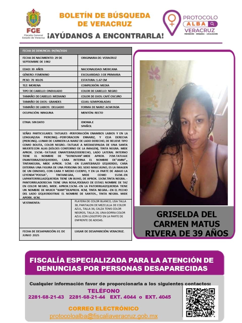 GRISELDA DEL CARMEN MATUS RIVERA