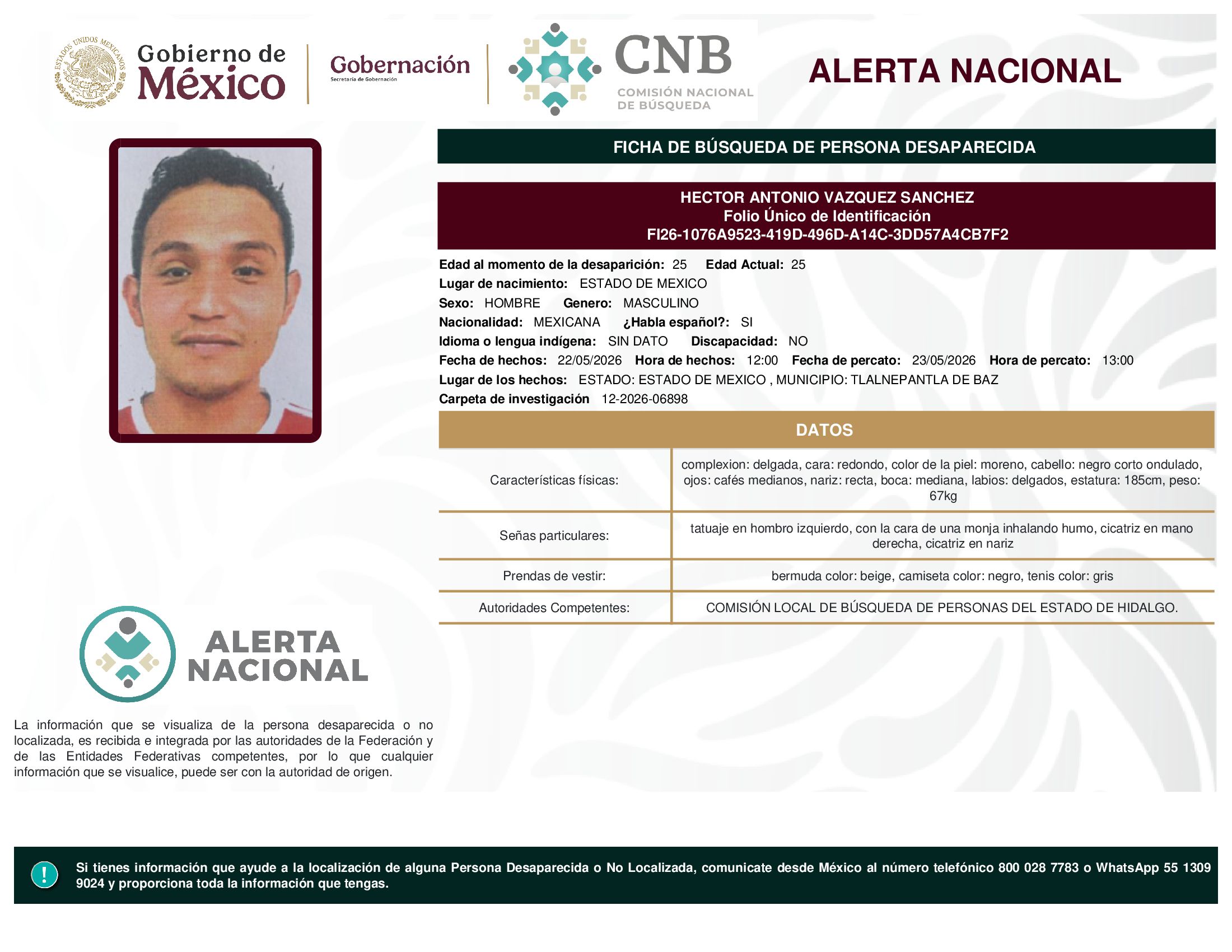 HECTOR ANTONIO VAZQUEZ SANCHEZ