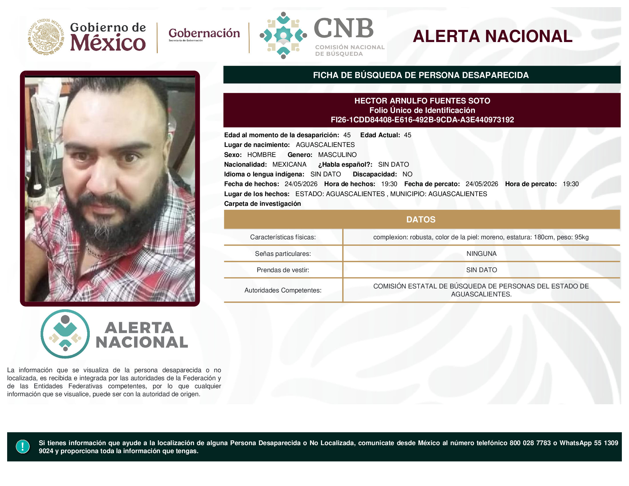 HECTOR ARNULFO FUENTES SOTO
