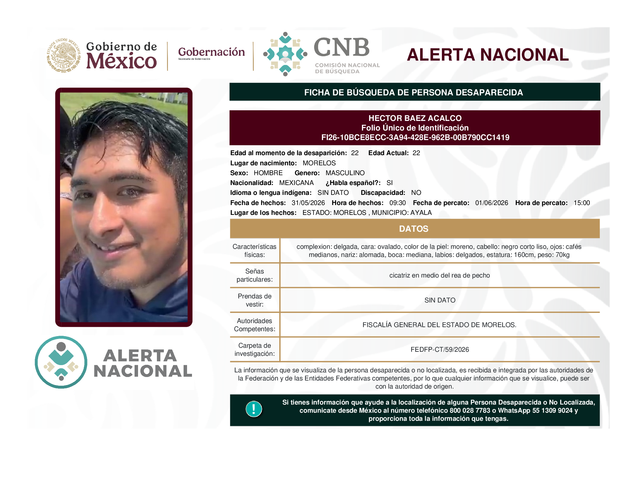 HECTOR BAEZ ACALCO