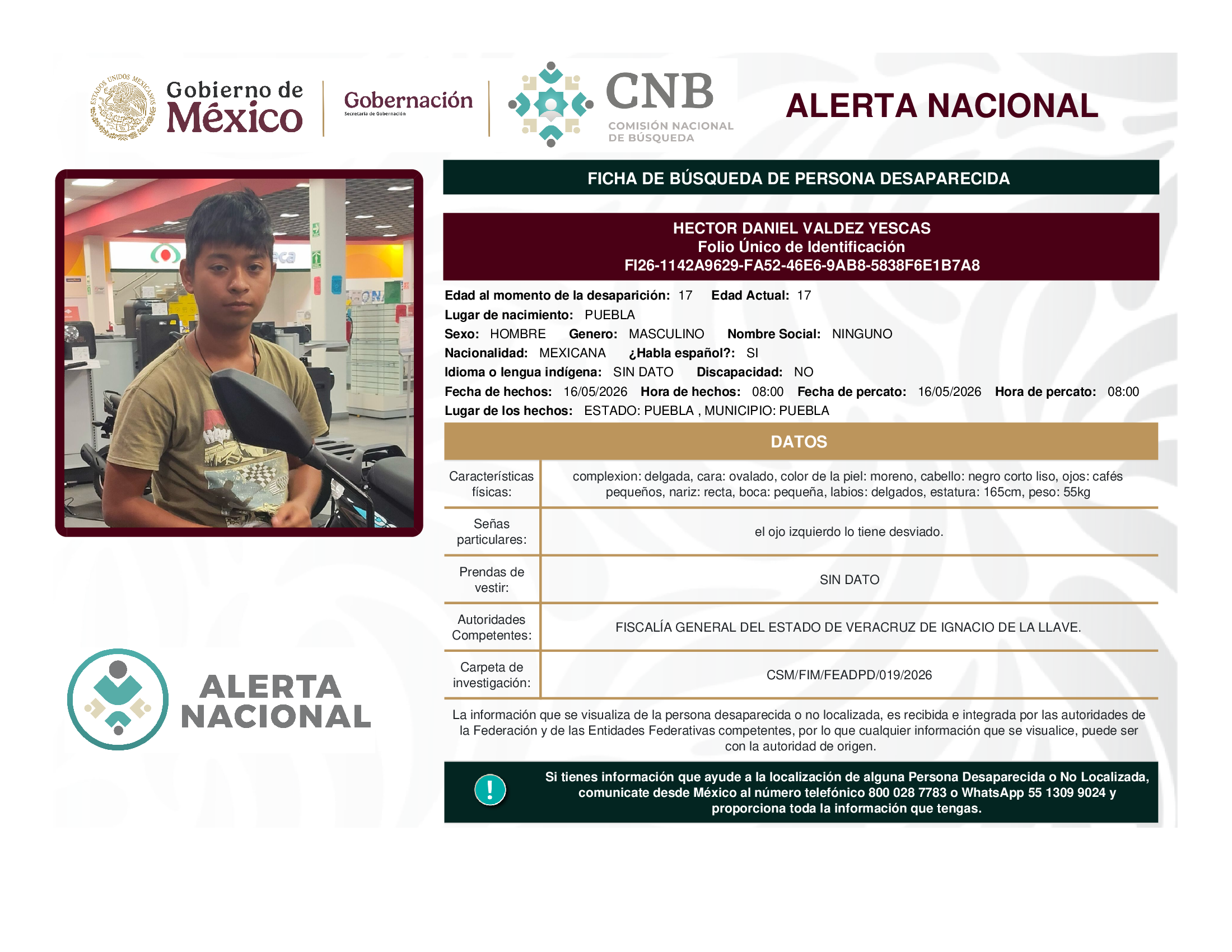 HECTOR DANIEL VALDEZ YESCAS