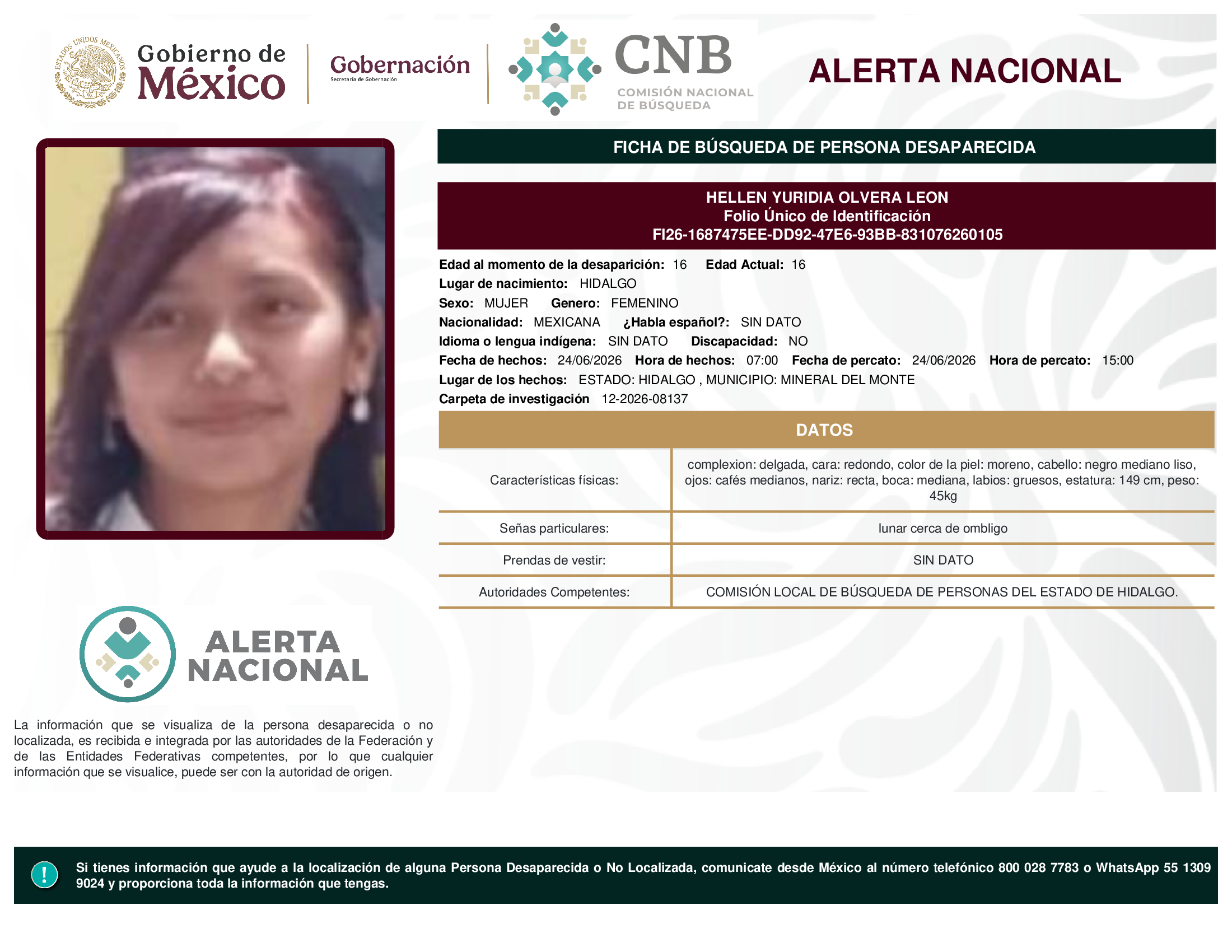 HELLEN YURIDIA OLVERA LEON
