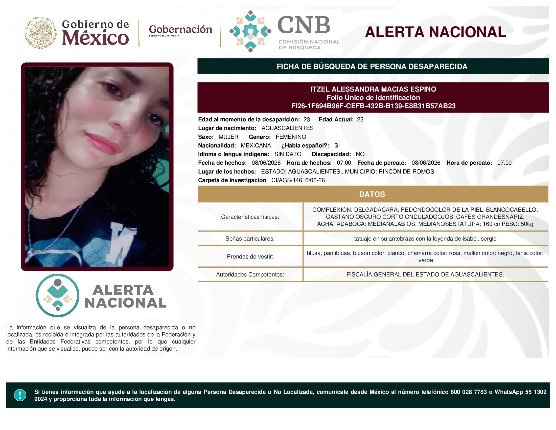 ITZEL ALESSANDRA MACIAS ESPINO