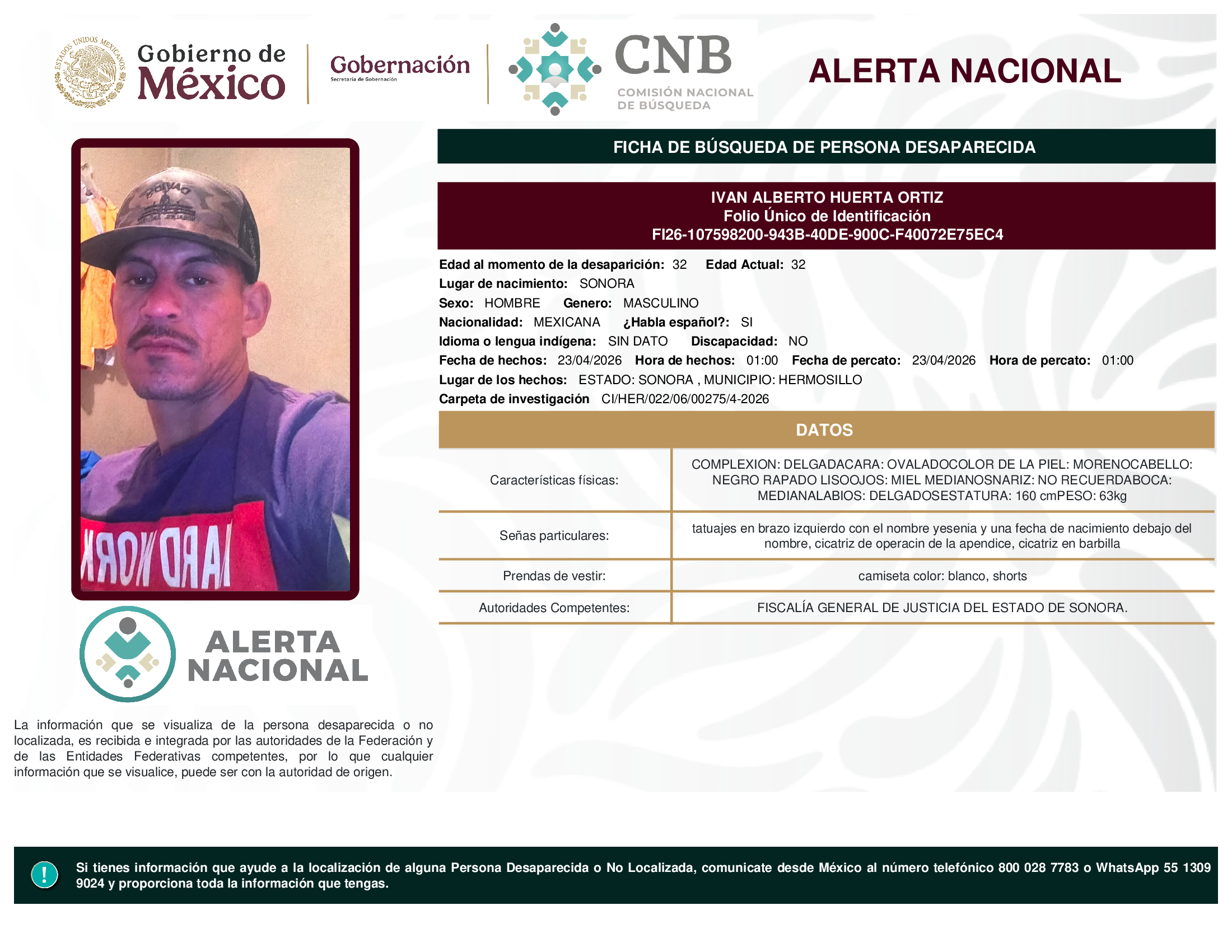 IVAN ALBERTO HUERTA ORTIZ