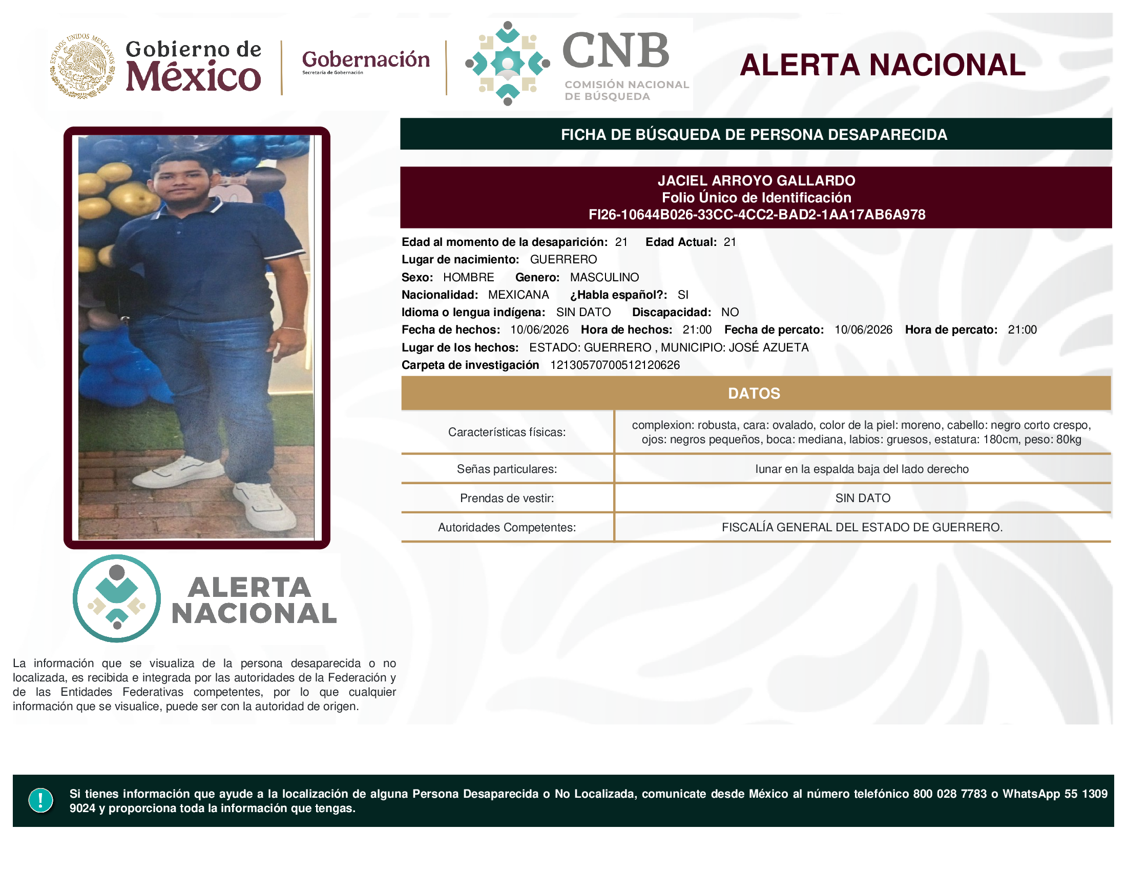JACIEL ARROYO GALLARDO