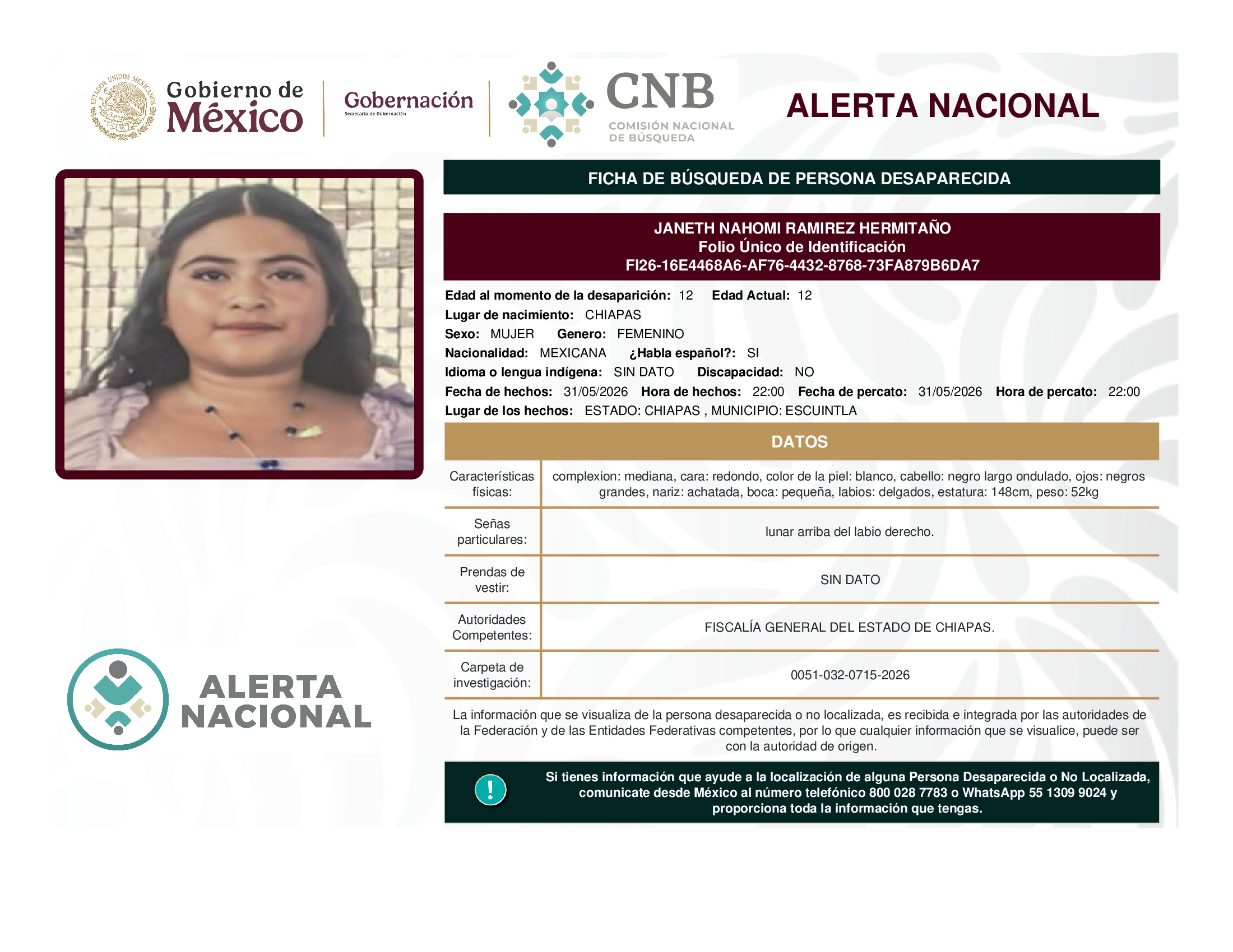 JANETH NAHOMI RAMIREZ HERMITAÑO