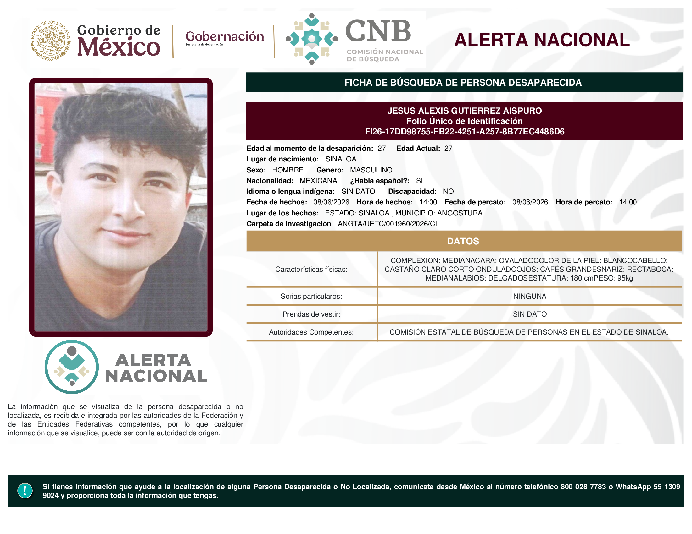 JESUS ALEXIS GUTIERREZ AISPURO