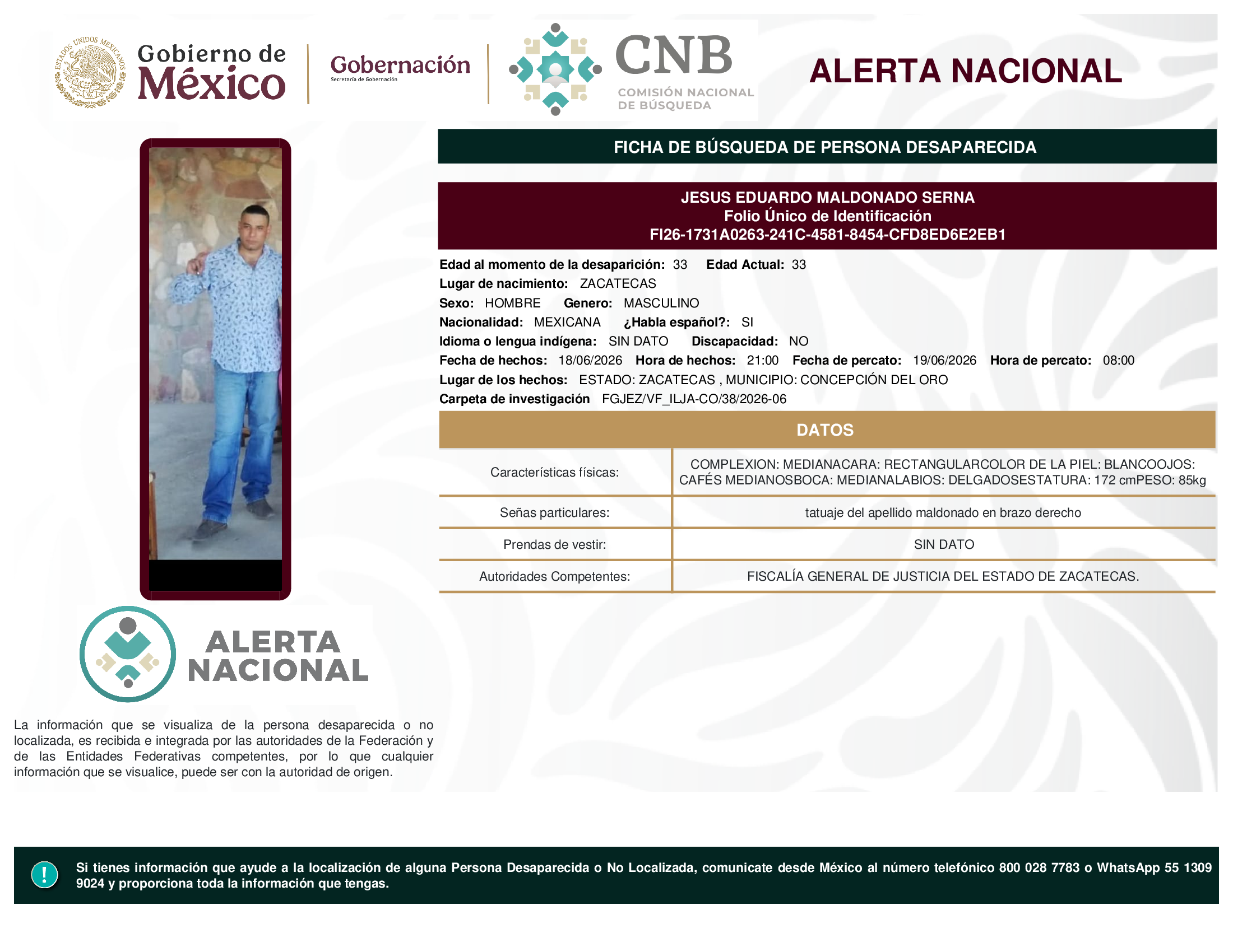 JESUS EDUARDO MALDONADO SERNA