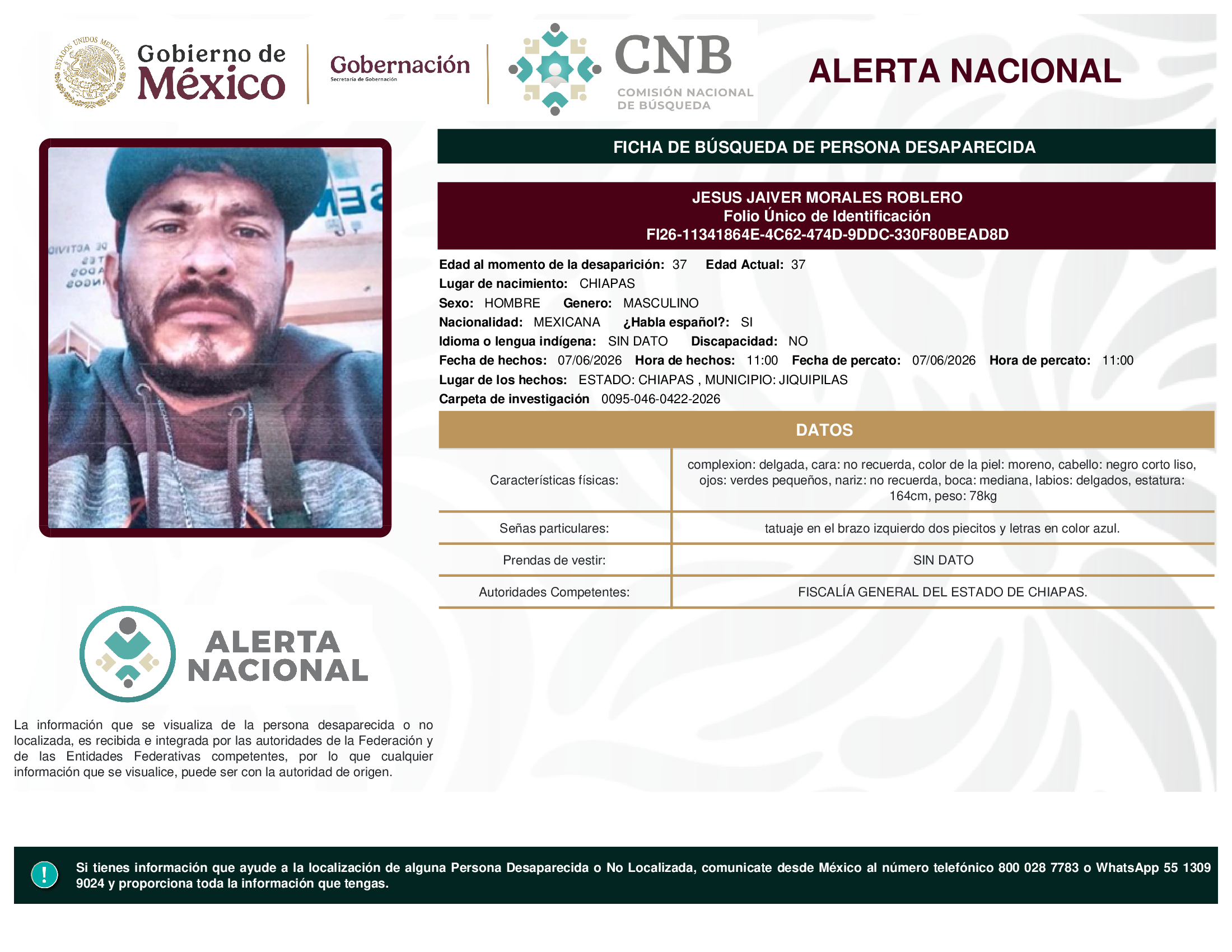 JESUS JAIVER MORALES ROBLERO