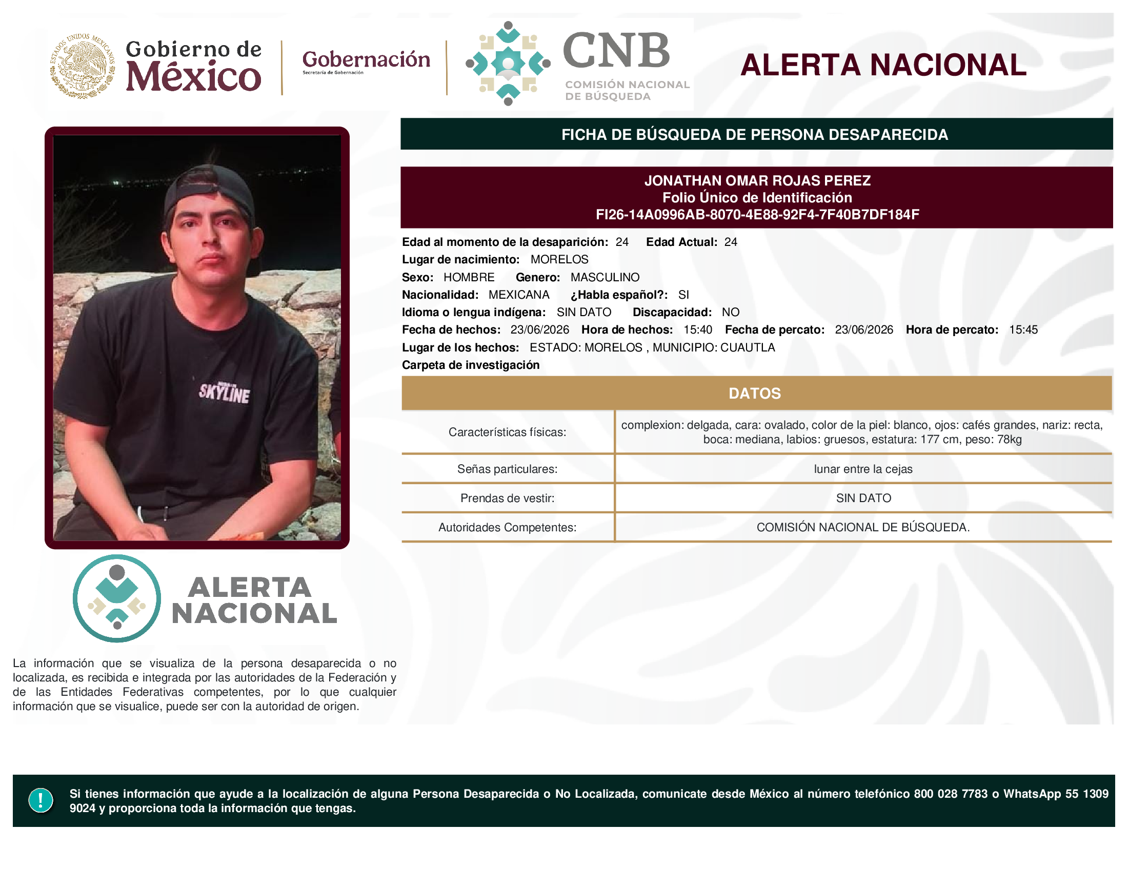 JONATHAN OMAR ROJAS PEREZ