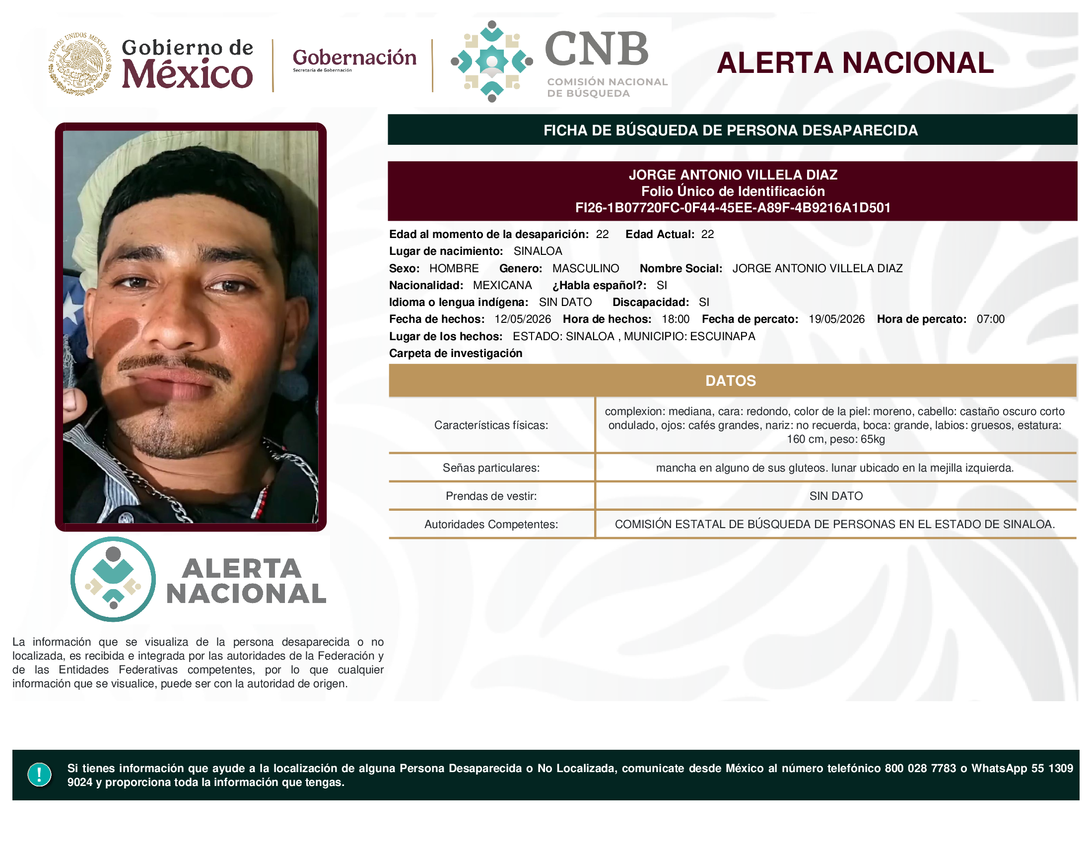 JORGE ANTONIO VILLELA DIAZ