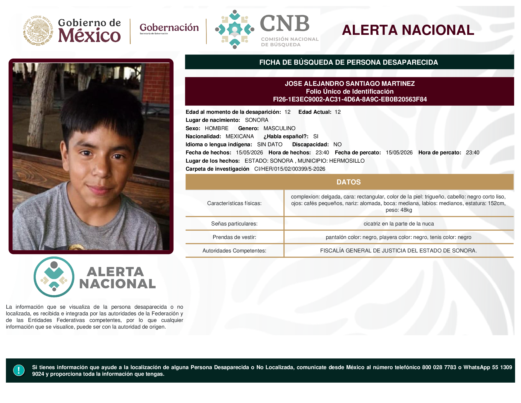 JOSE ALEJANDRO SANTIAGO MARTINEZ
