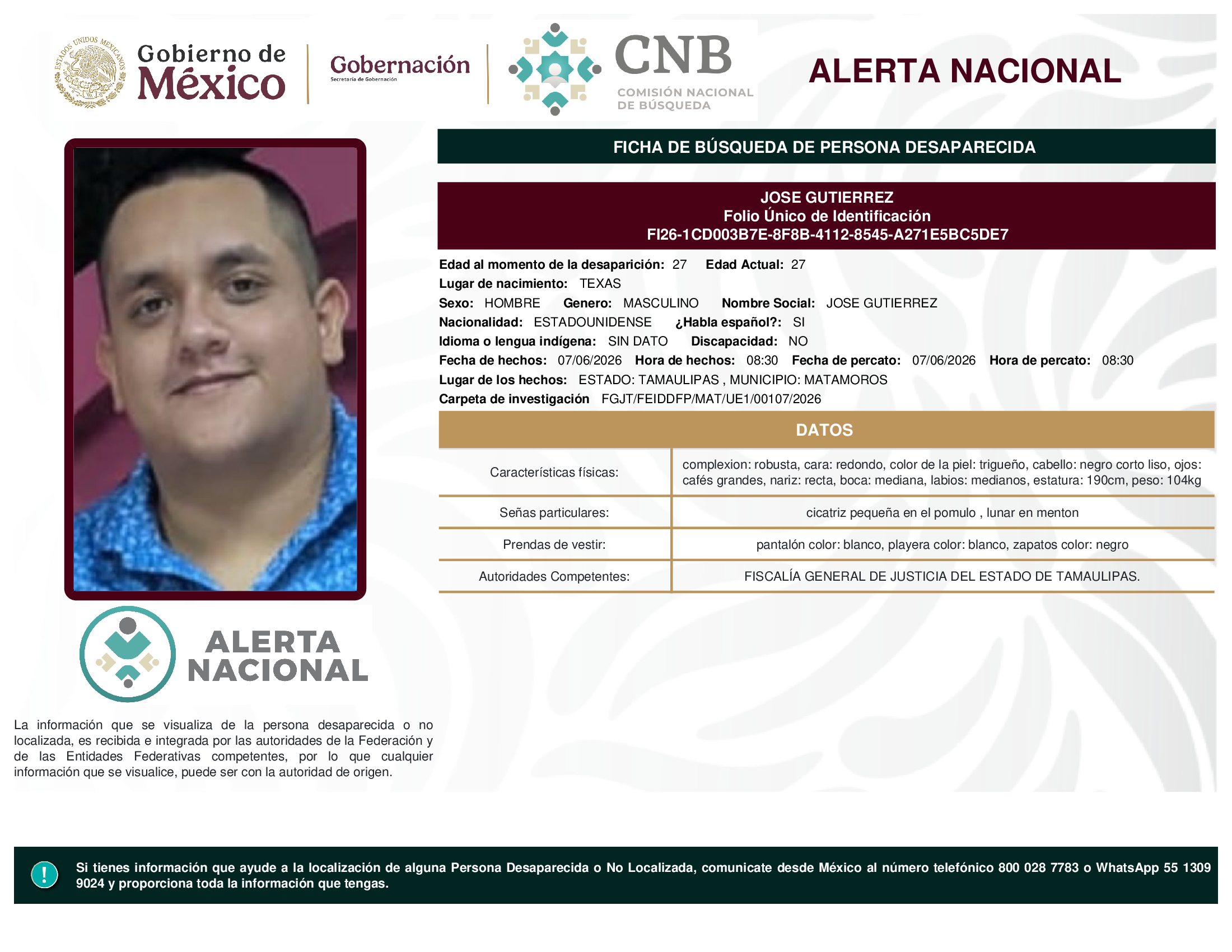 JOSE GUTIERREZ
