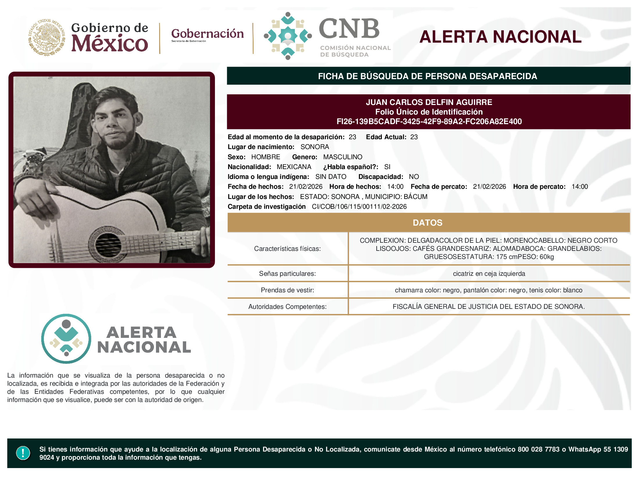JUAN CARLOS DELFIN AGUIRRE