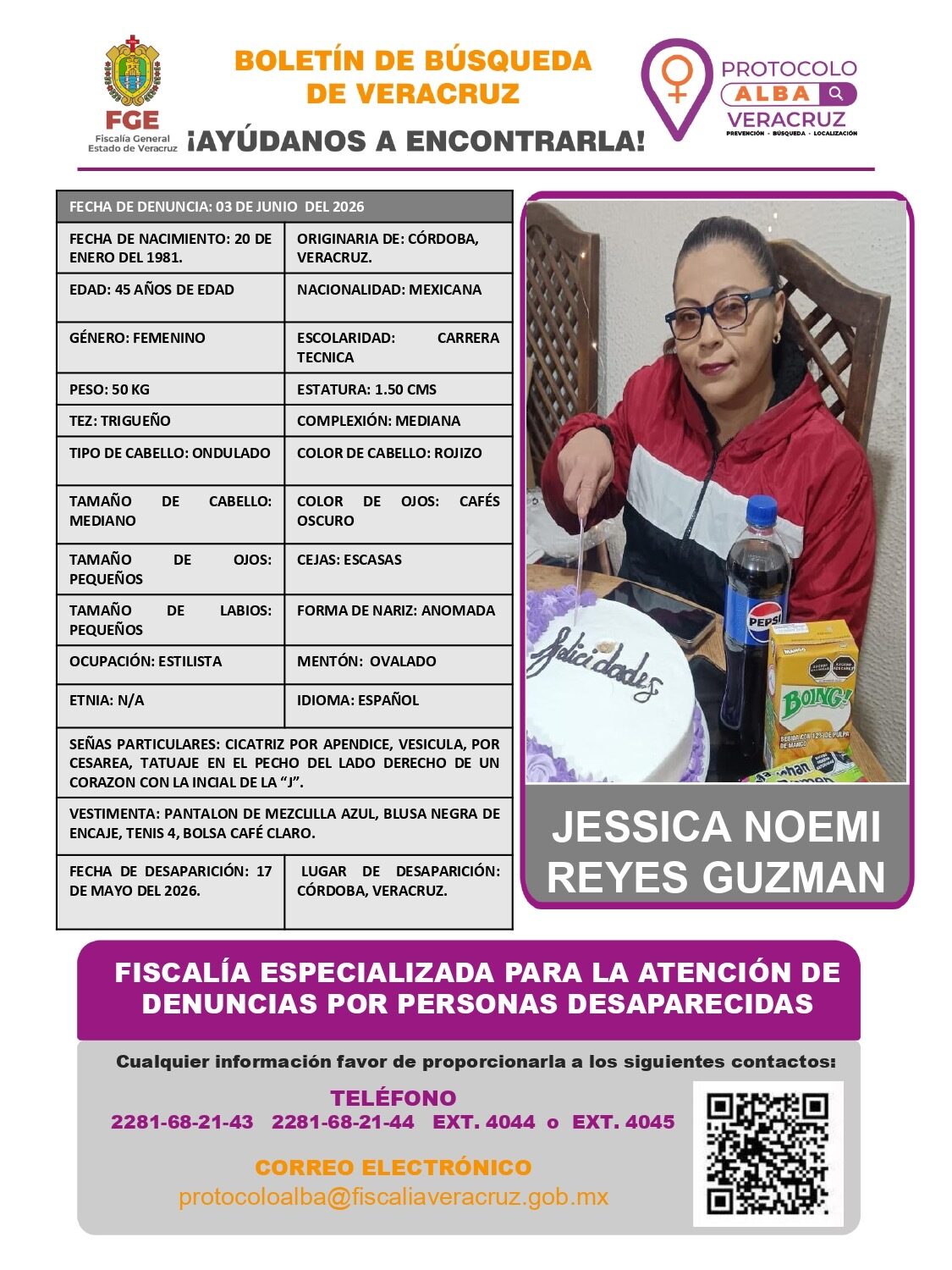 Jessica Noemí Reyes Guzmán