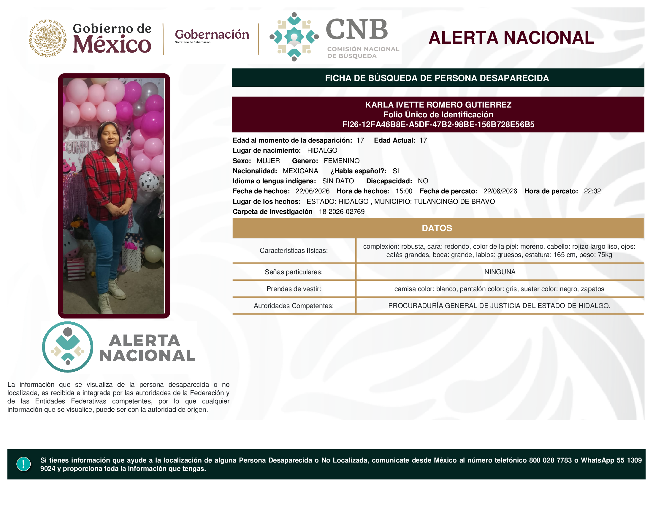 KARLA IVETTE ROMERO GUTIERREZ