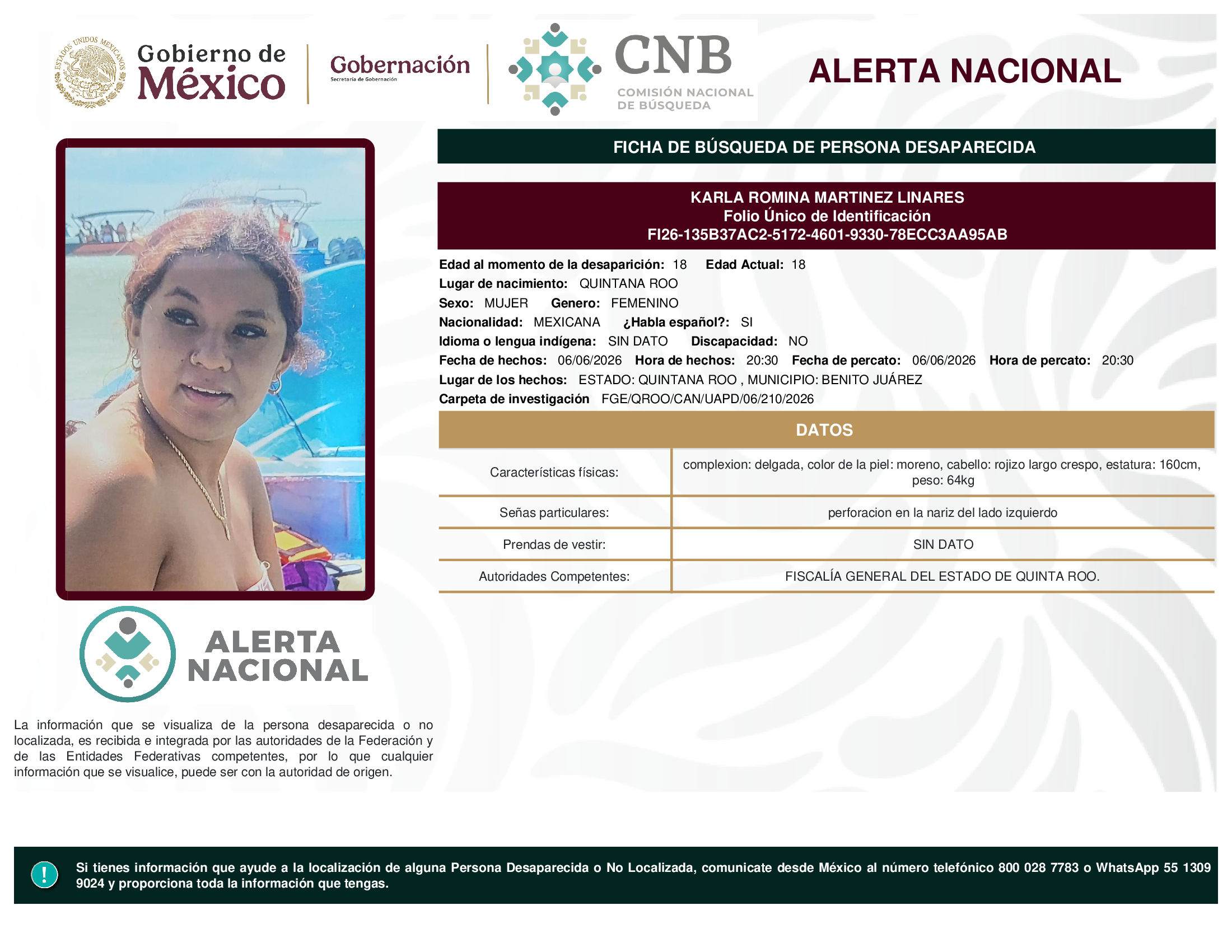 KARLA ROMINA MARTINEZ LINARES