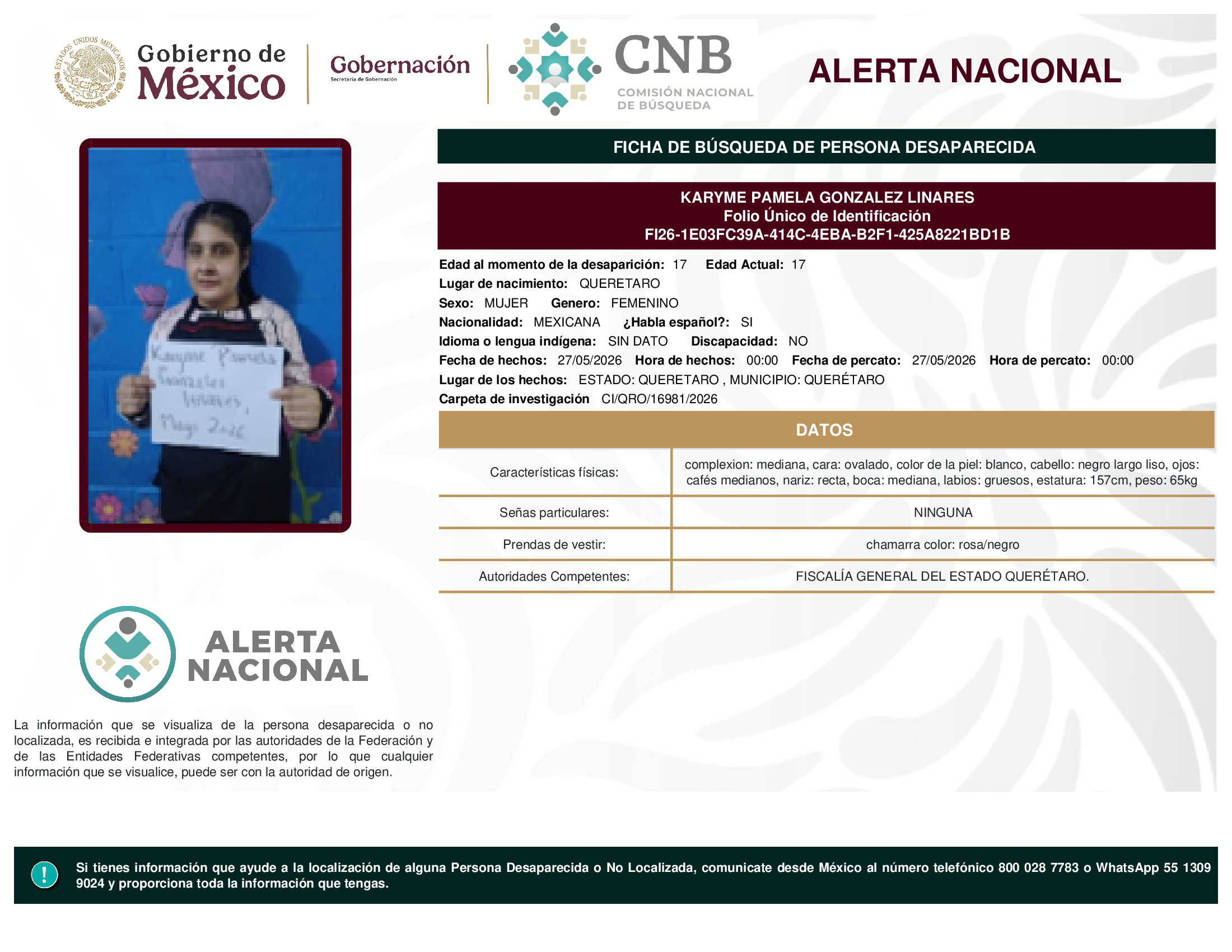KARYME PAMELA GONZALEZ LINARES