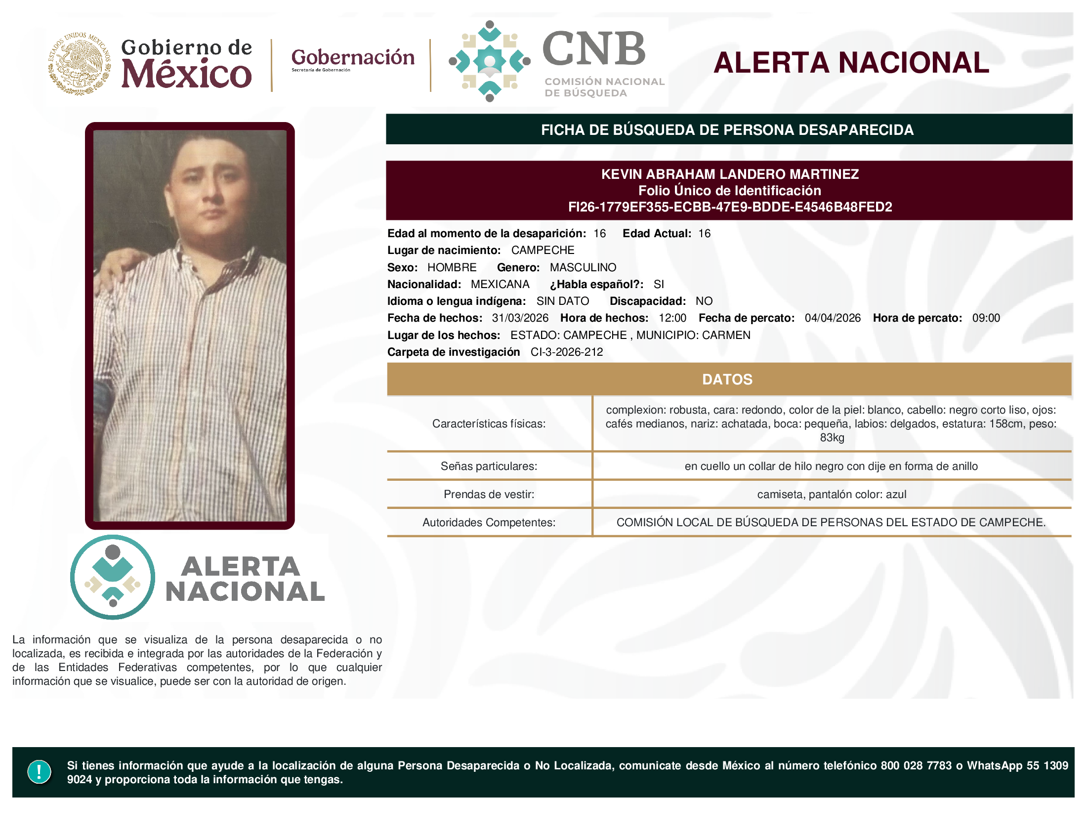 KEVIN ABRAHAM LANDERO MARTINEZ