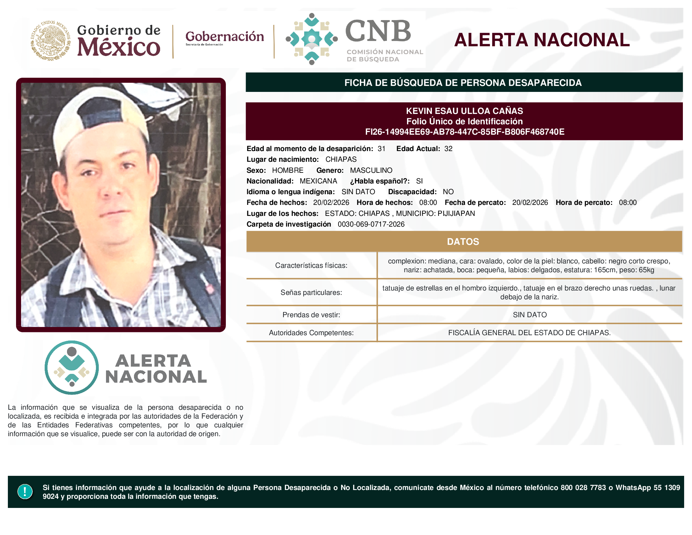 KEVIN ESAU ULLOA CAÑAS