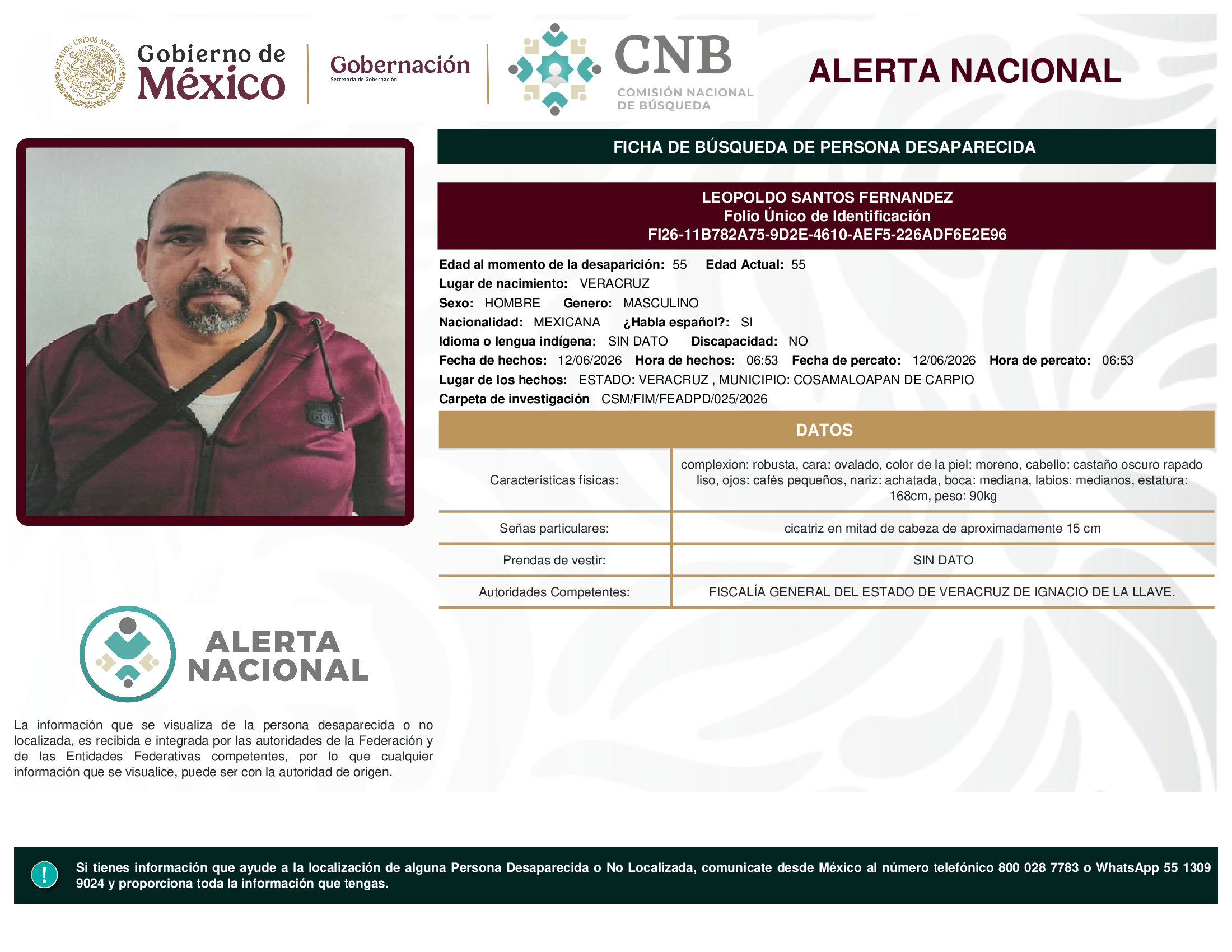 LEOPOLDO SANTOS FERNANDEZ