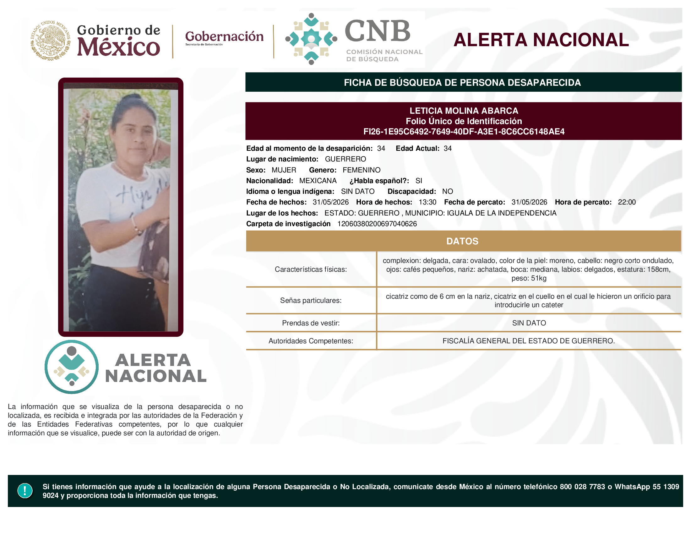 LETICIA MOLINA ABARCA