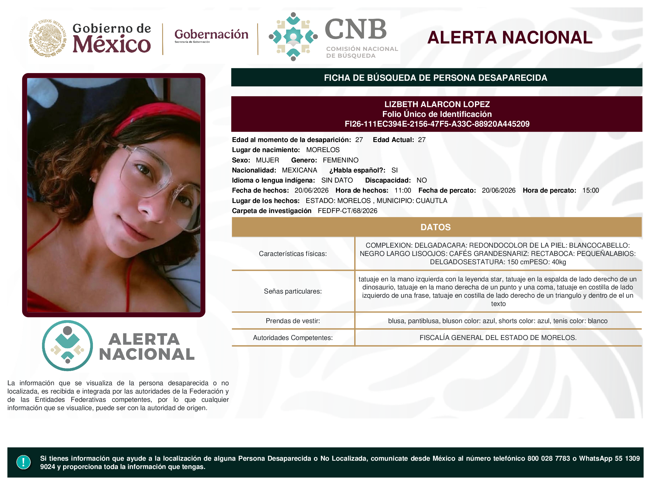 LIZBETH ALARCON LOPEZ