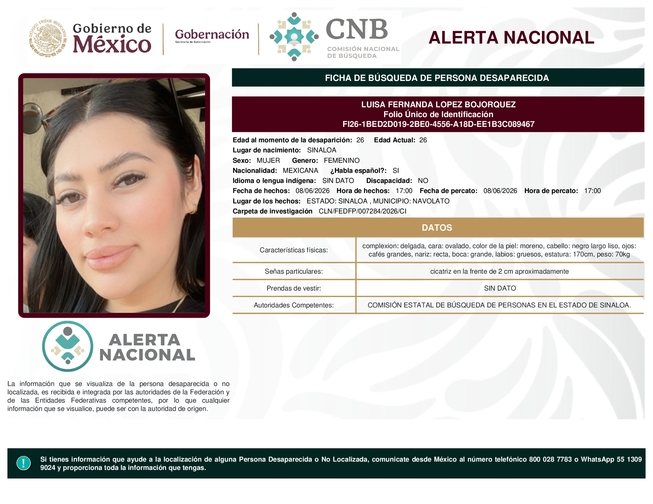 LUISA FERNANDA LOPEZ BOJORQUEZ