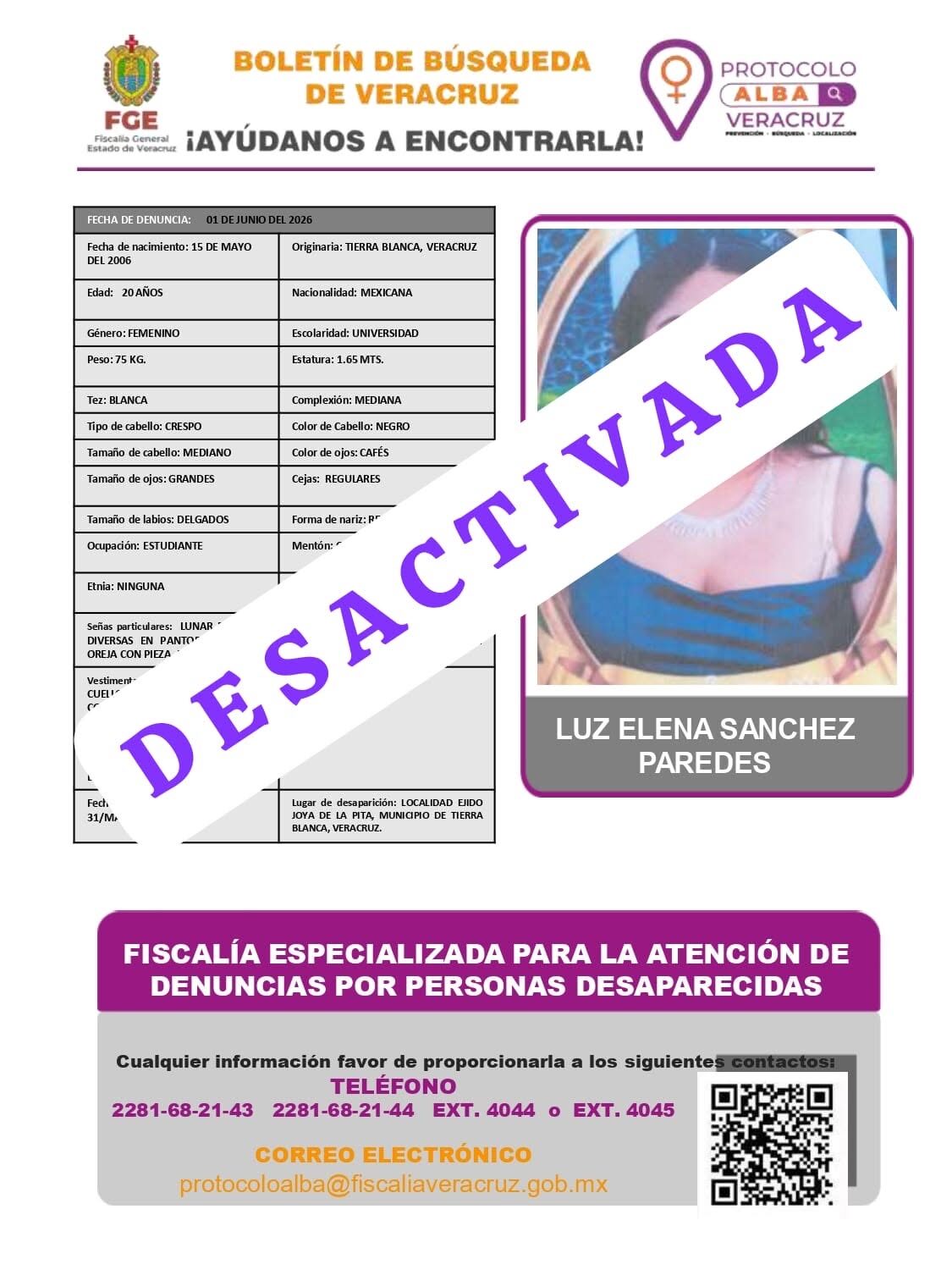 Luz Elena Sánchez Paredes