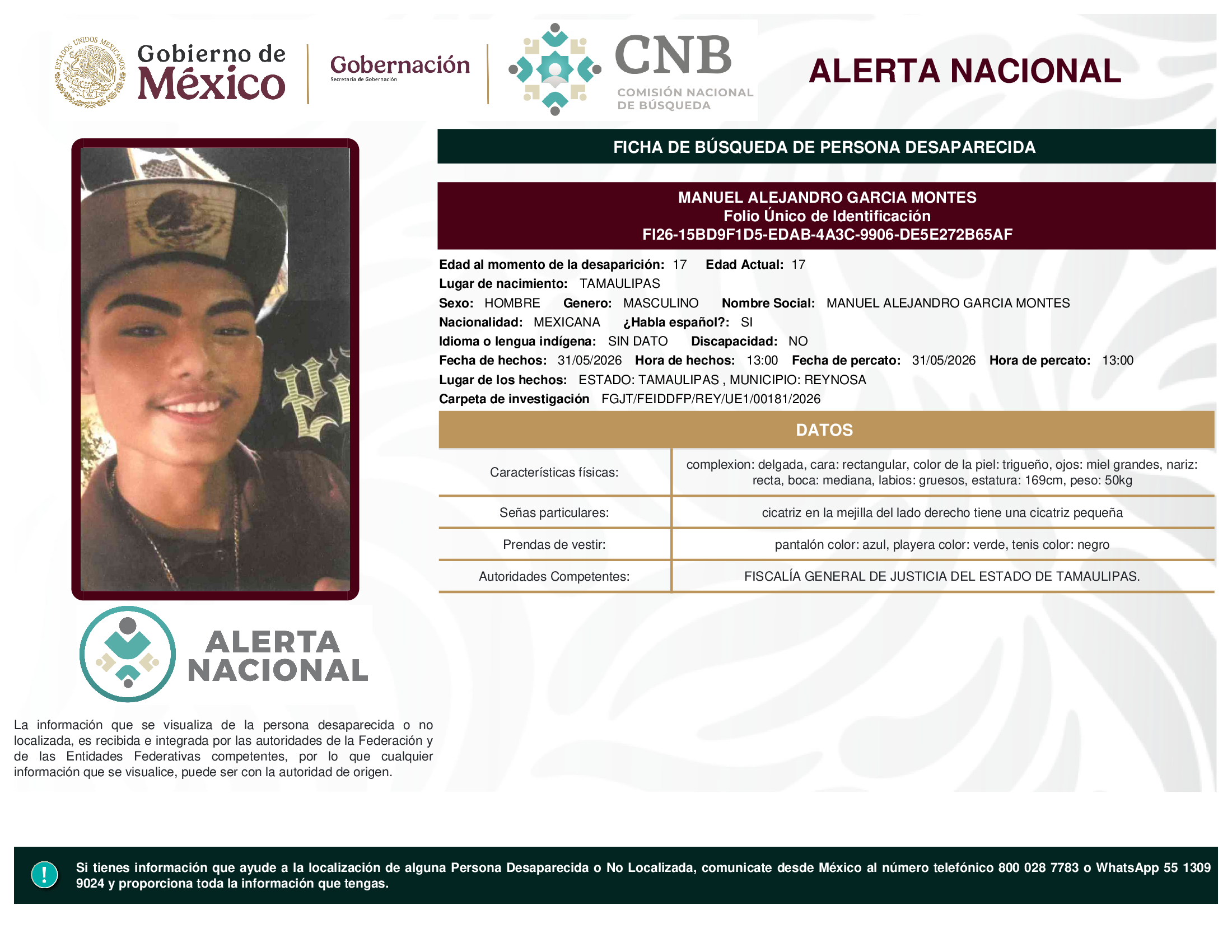 MANUEL ALEJANDRO GARCIA MONTES
