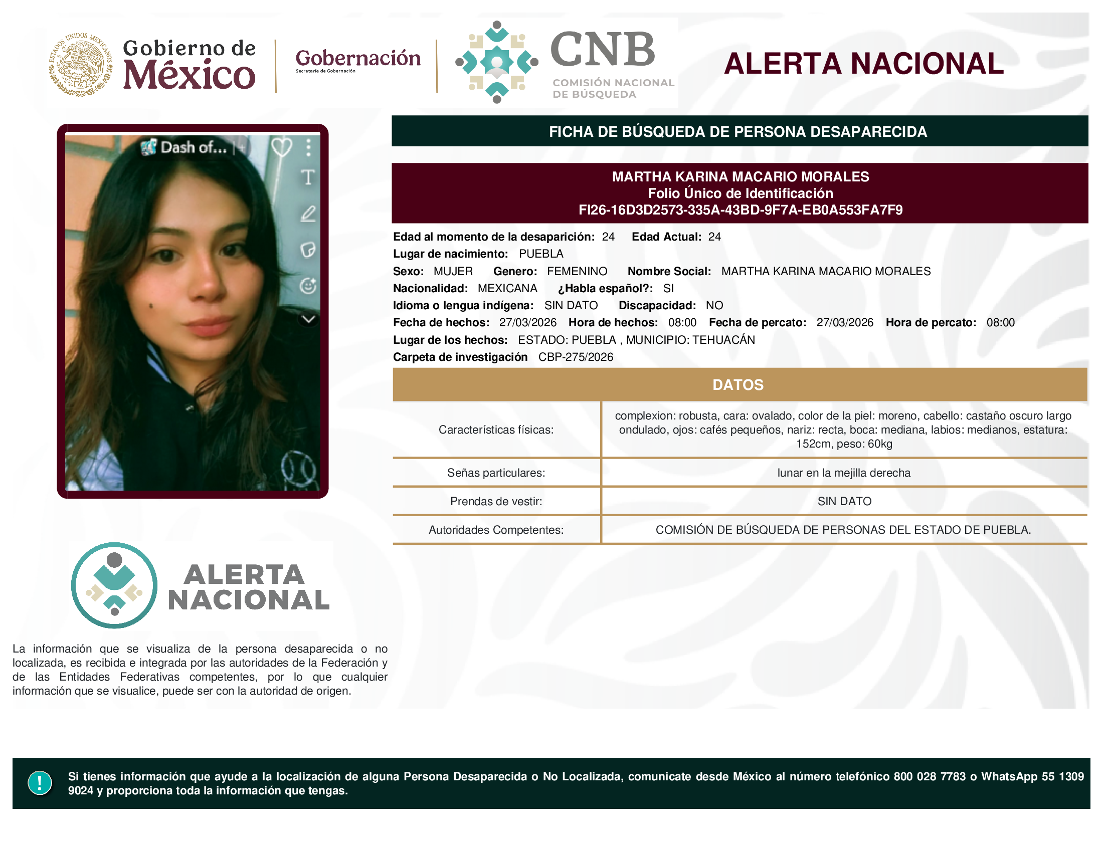 MARTHA KARINA MACARIO MORALES