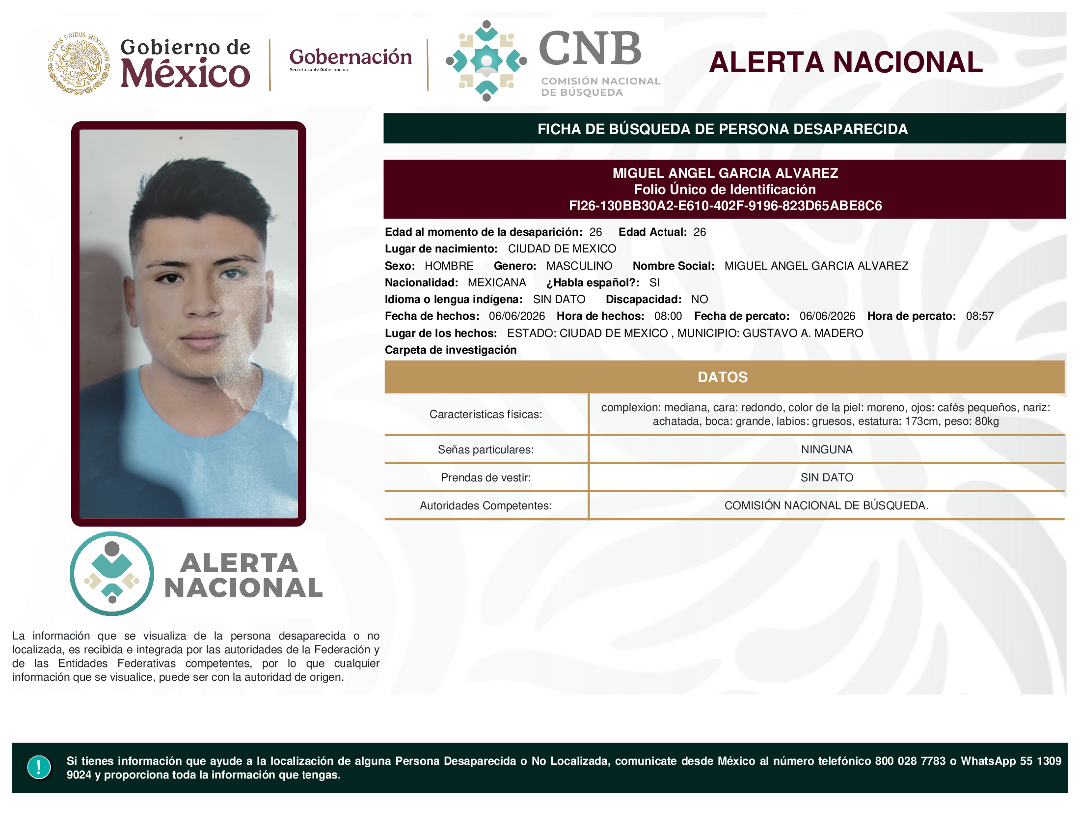 MIGUEL ANGEL GARCIA ALVAREZ