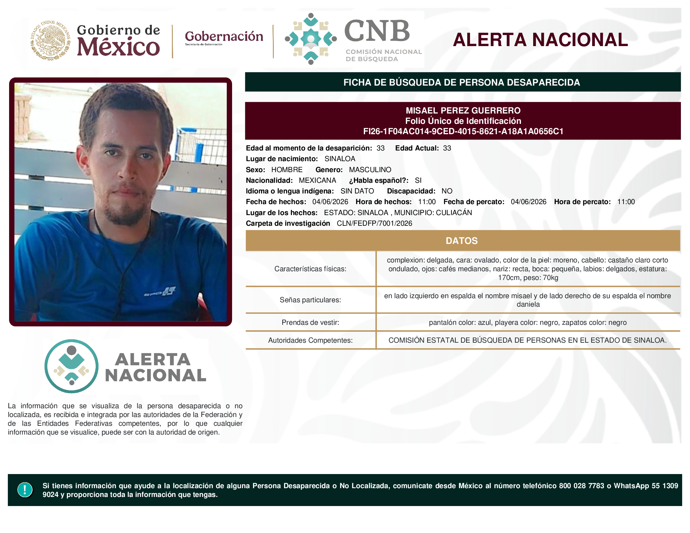 MISAEL PEREZ GUERRERO
