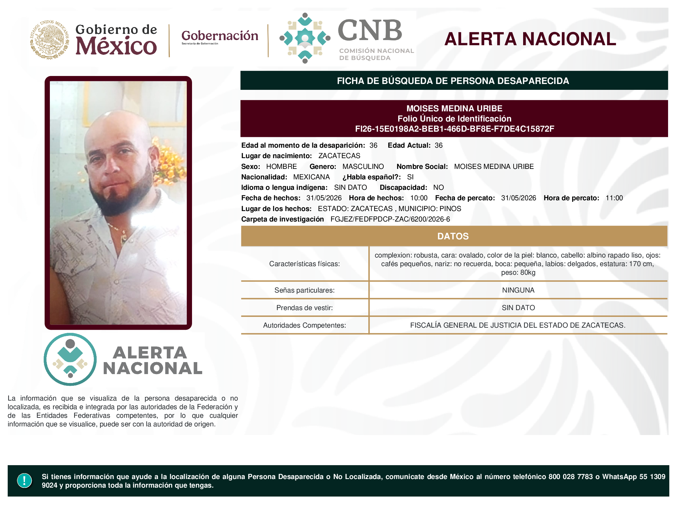 MOISES MEDINA URIBE