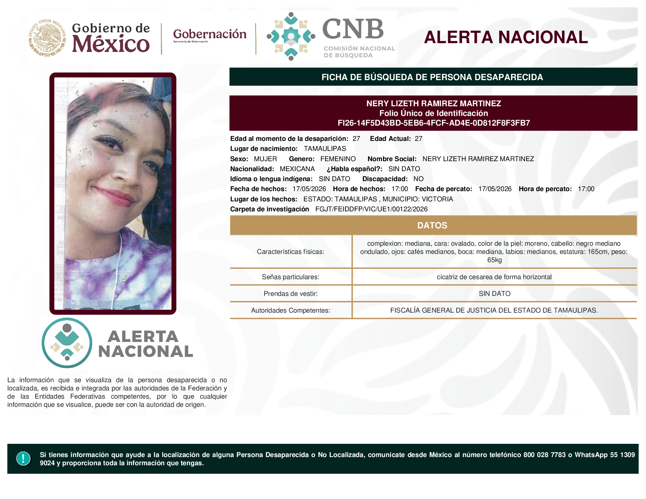 NERY LIZETH RAMIREZ MARTINEZ