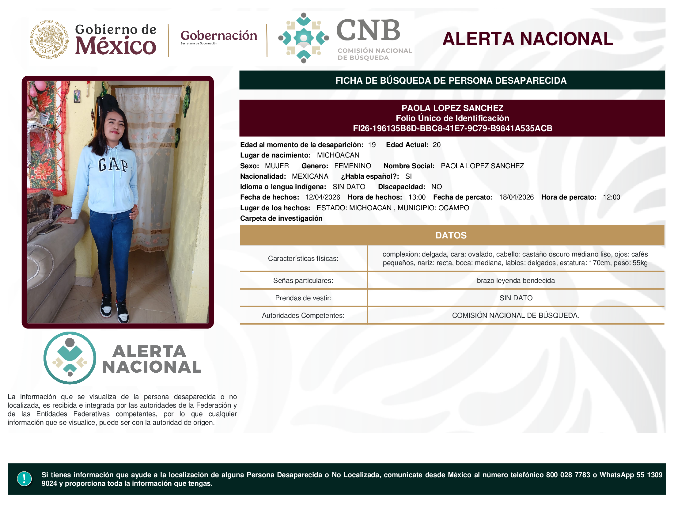 PAOLA LOPEZ SANCHEZ