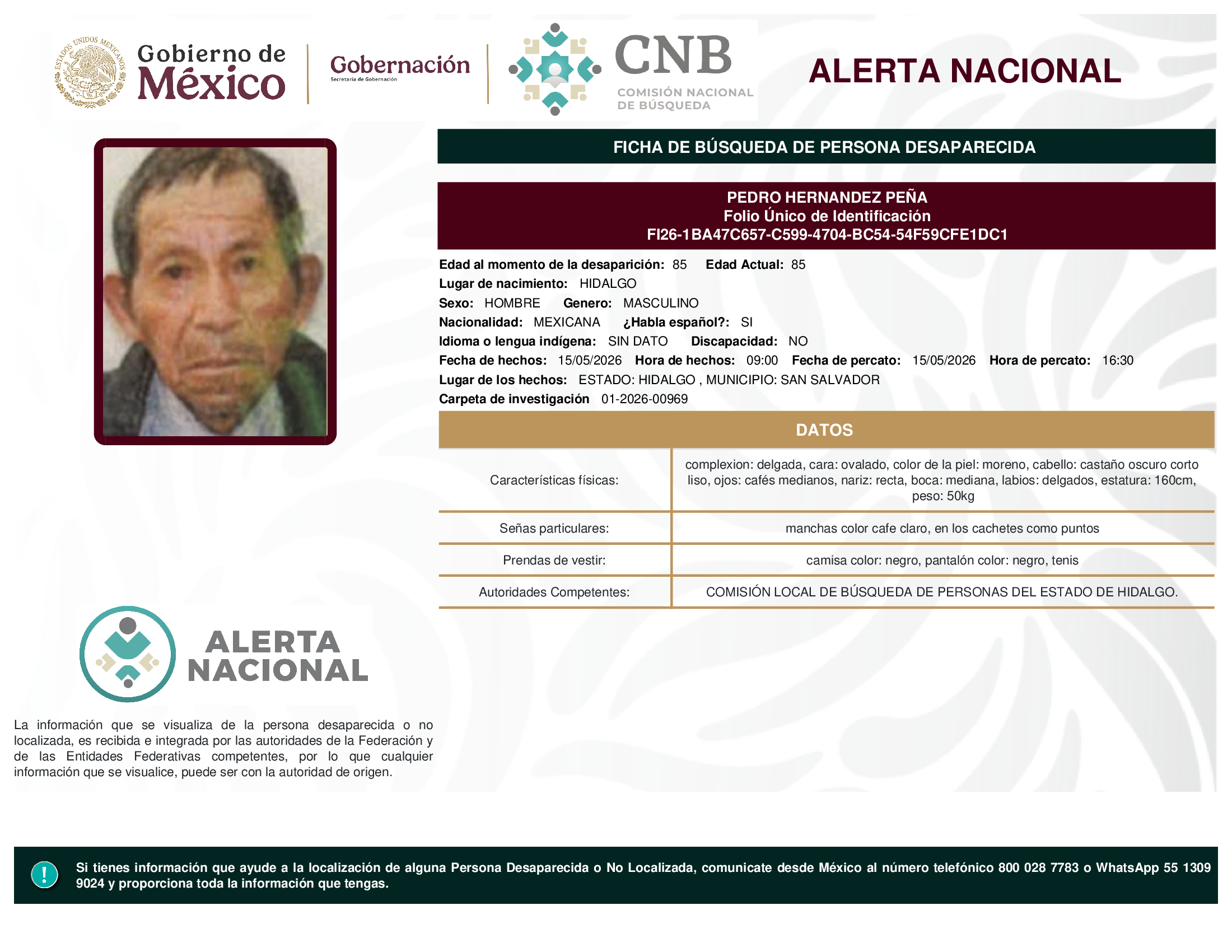PEDRO HERNANDEZ PEÑA