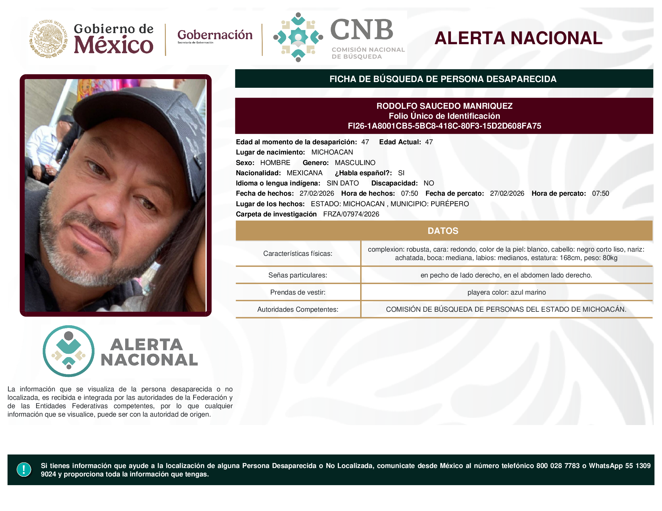RODOLFO SAUCEDO MANRIQUEZ