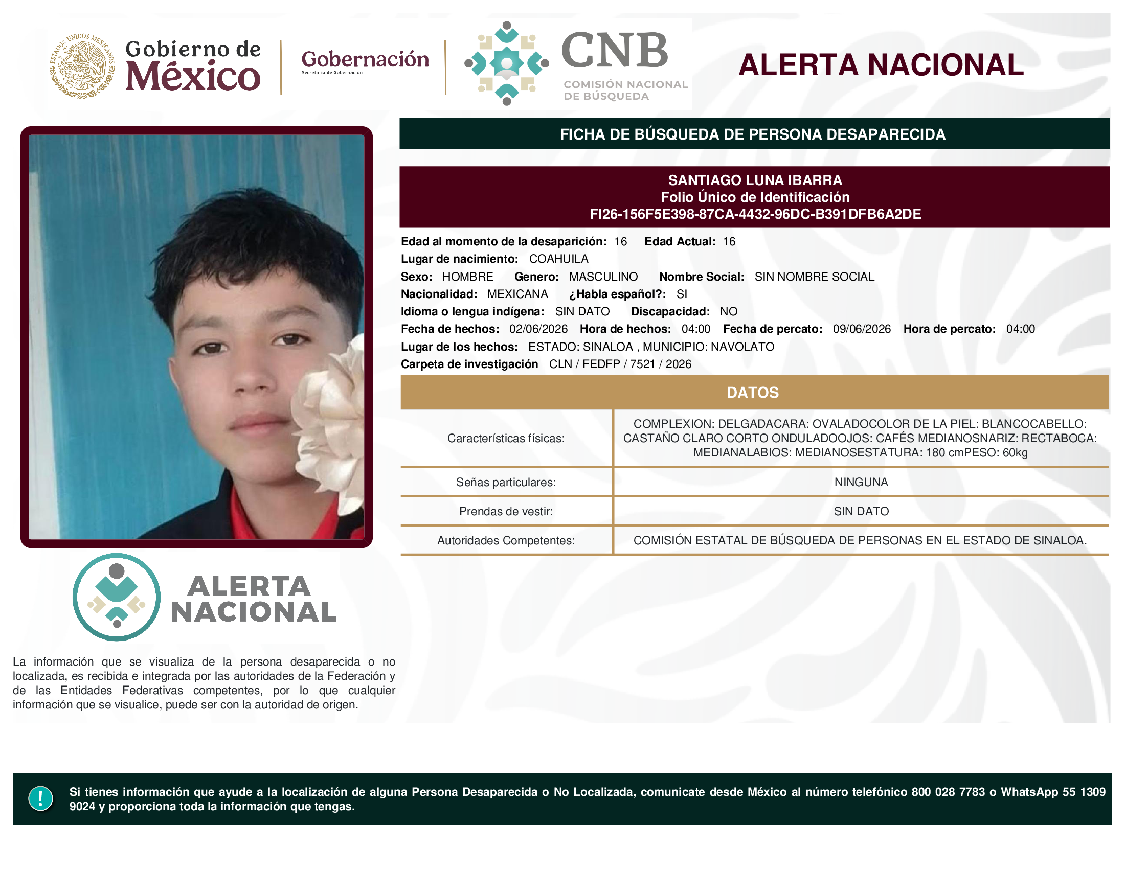 SANTIAGO LUNA IBARRA