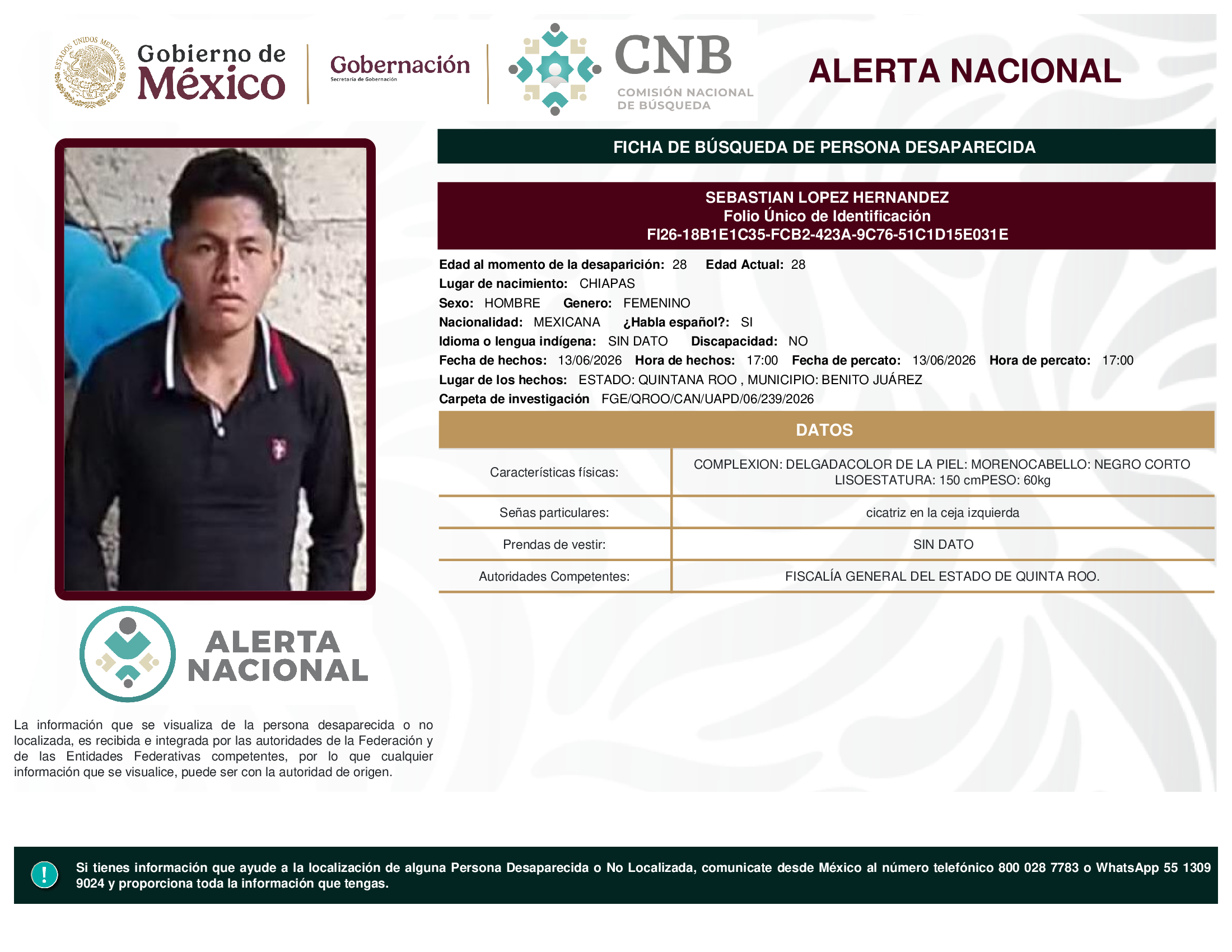 SEBASTIAN LOPEZ HERNANDEZ