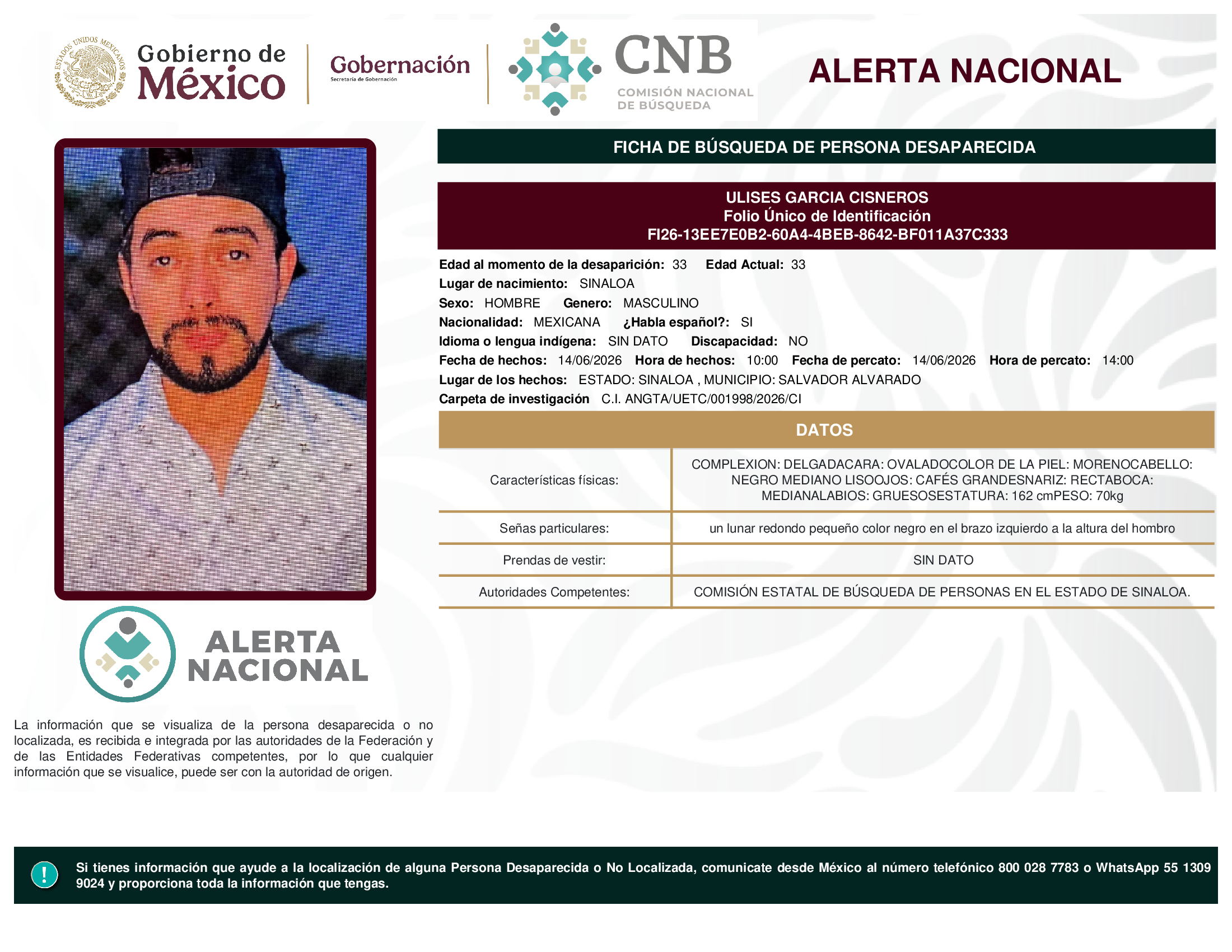 ULISES GARCIA CISNEROS