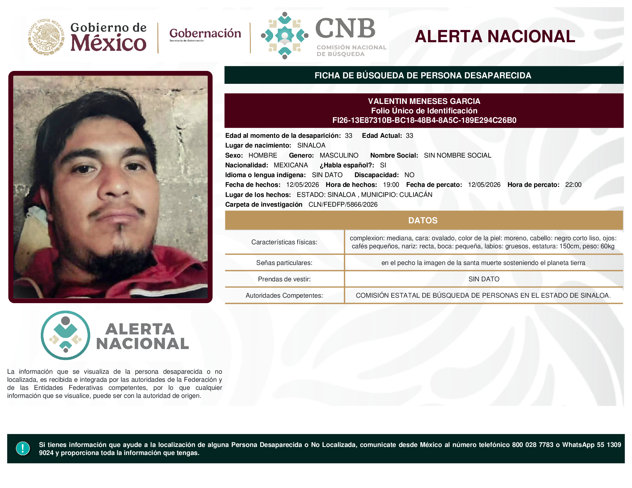 VALENTIN MENESES GARCIA