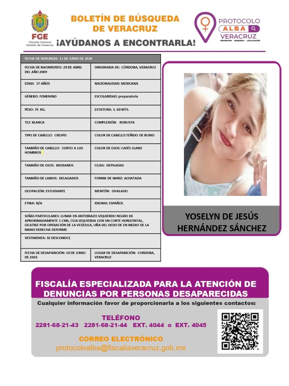 YOSELYN DE JESUS HERNANDEZ SANCHEZ