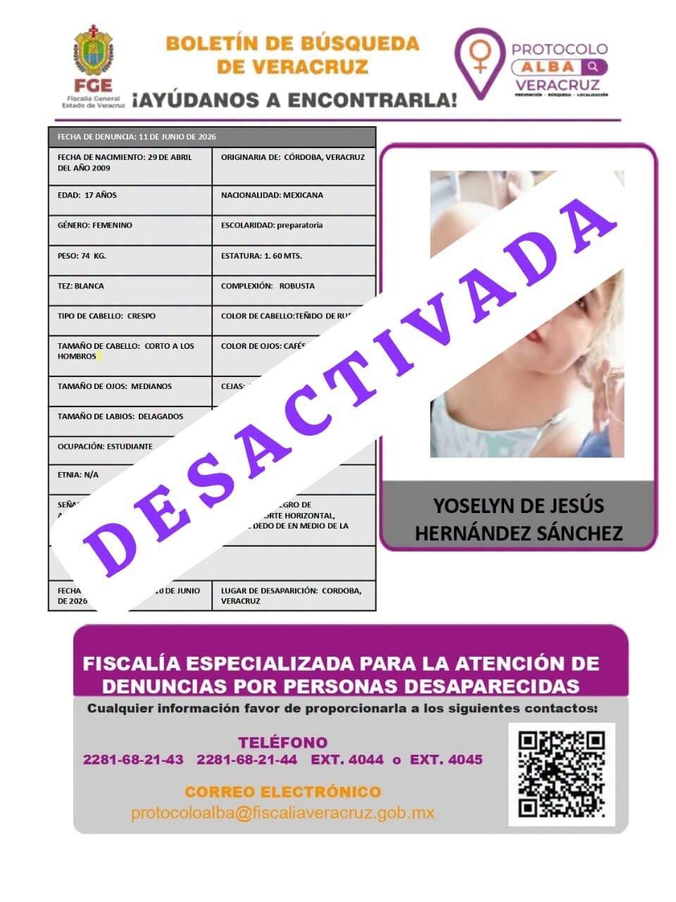 Yoselyn de Jesús Hernández Sánchez
